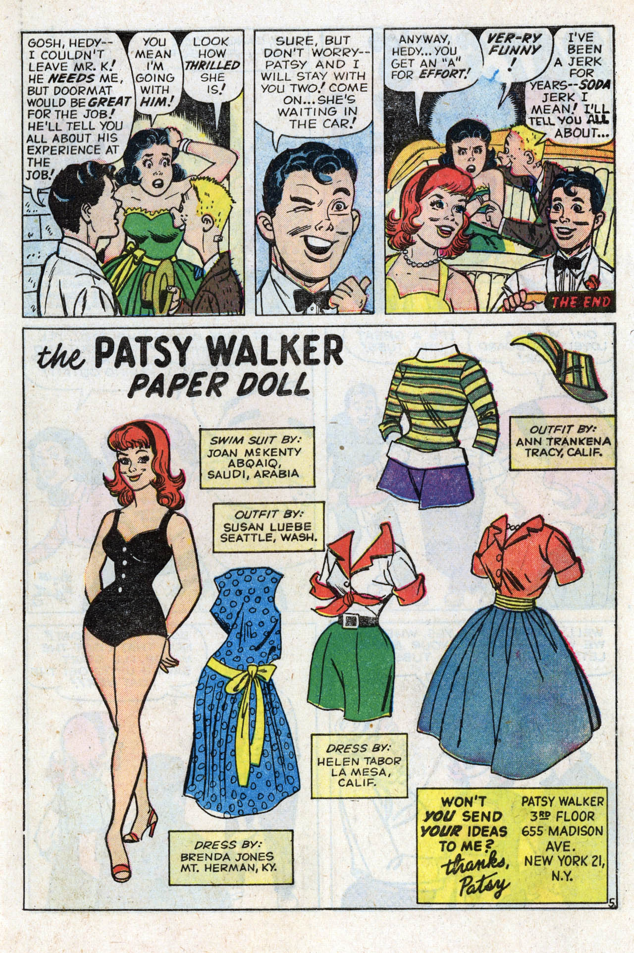 Read online Patsy Walker comic -  Issue #80 - 7