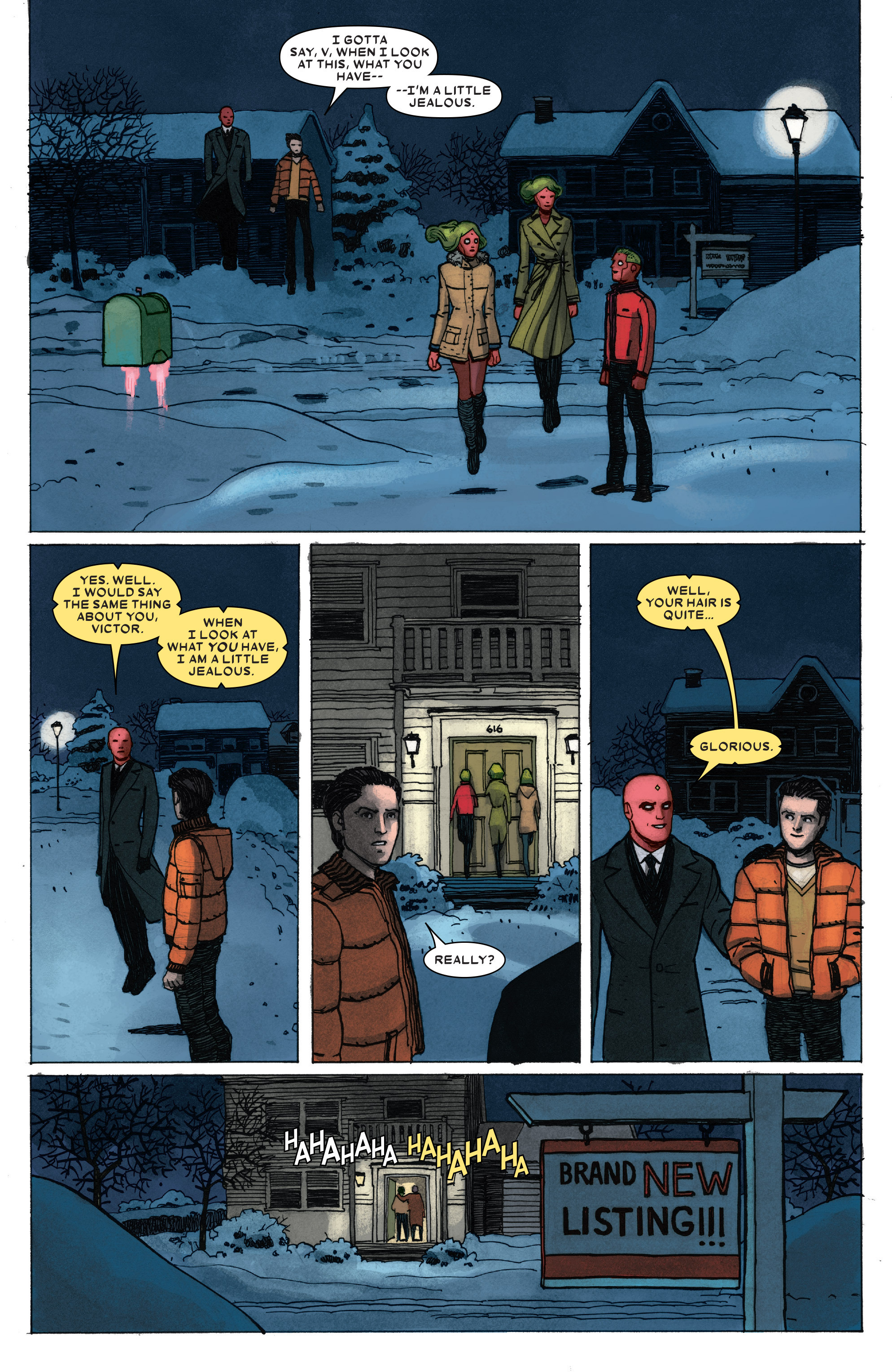 Read online Vision comic -  Issue #8 - 11