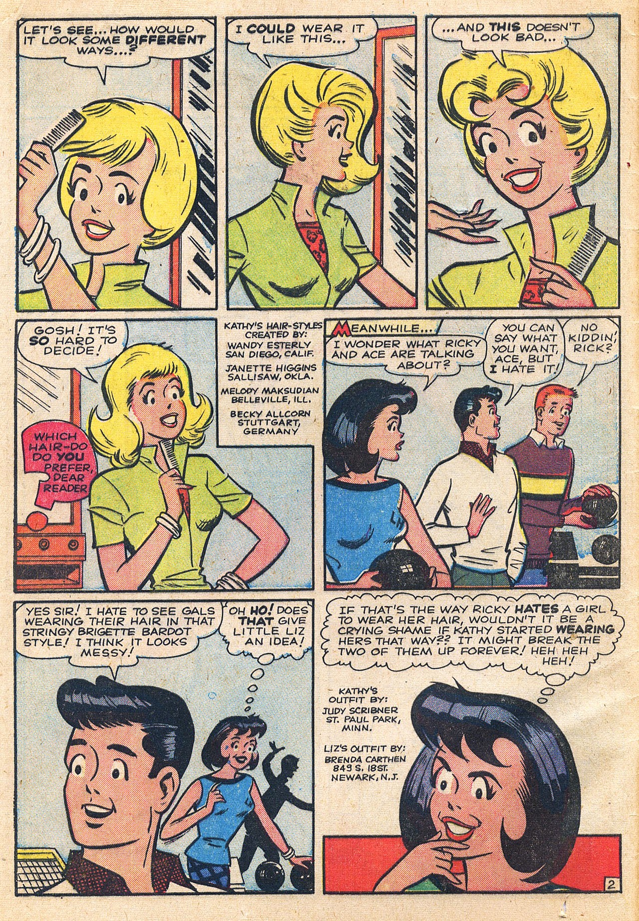 Read online Kathy (1959) comic -  Issue #13 - 4