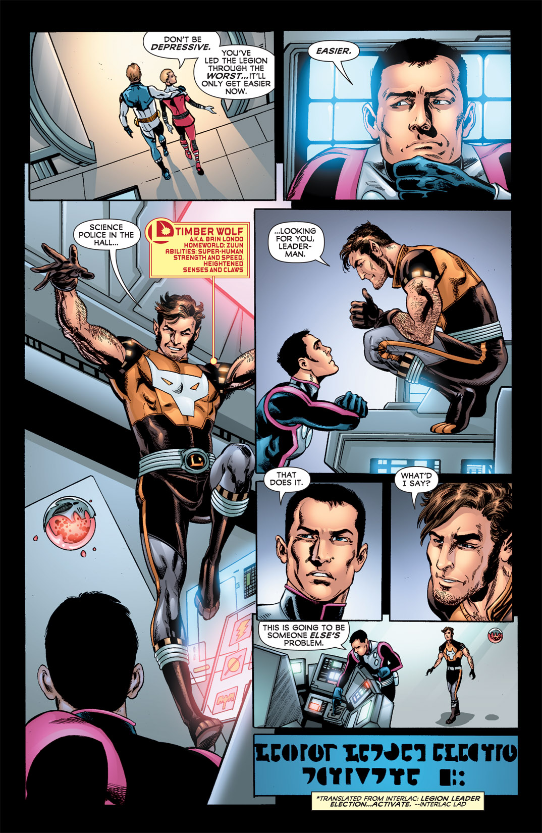 Legion of Super-Heroes (2010) Issue #6 #7 - English 30