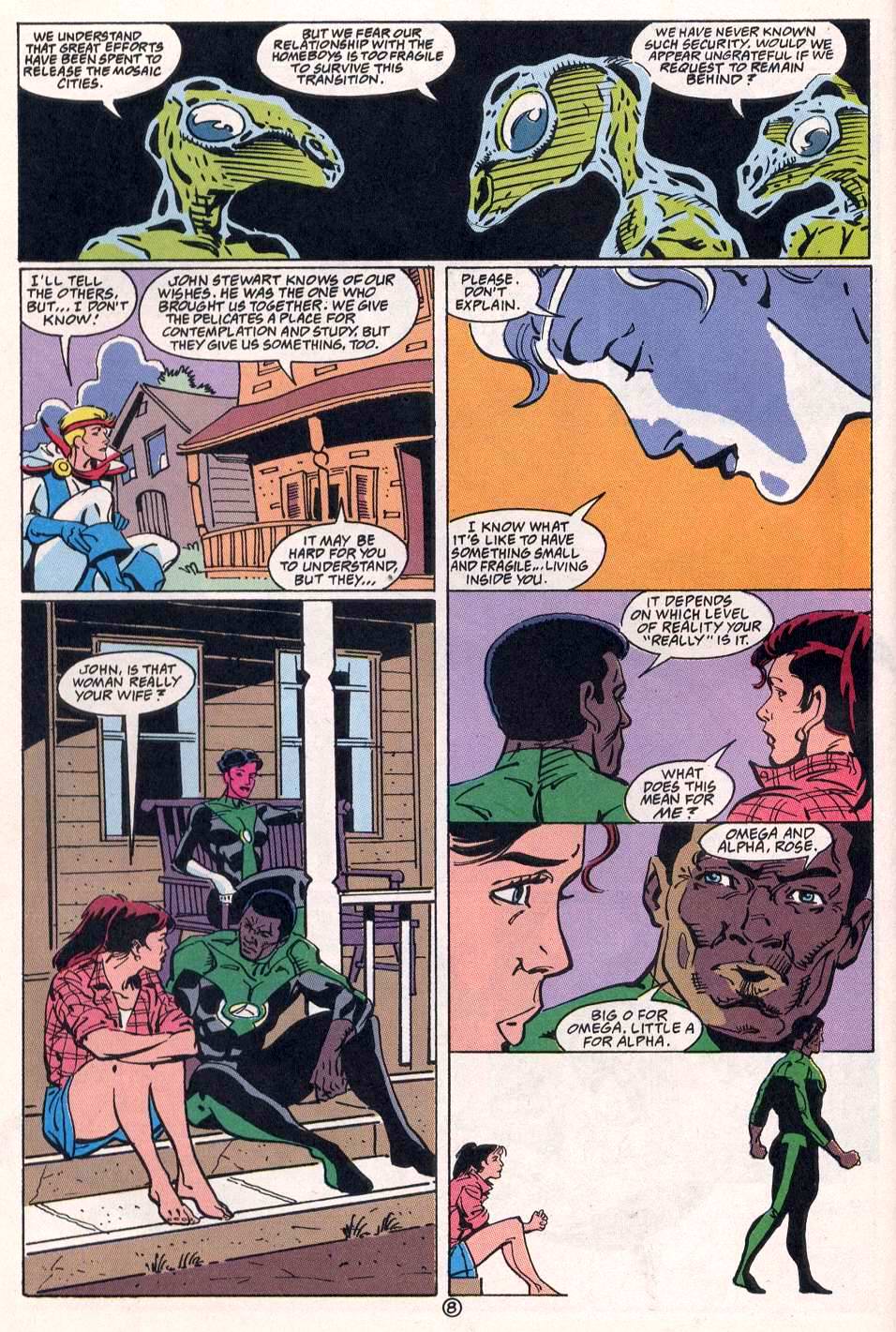 Read online Green Lantern: Mosaic comic -  Issue #17 - 9