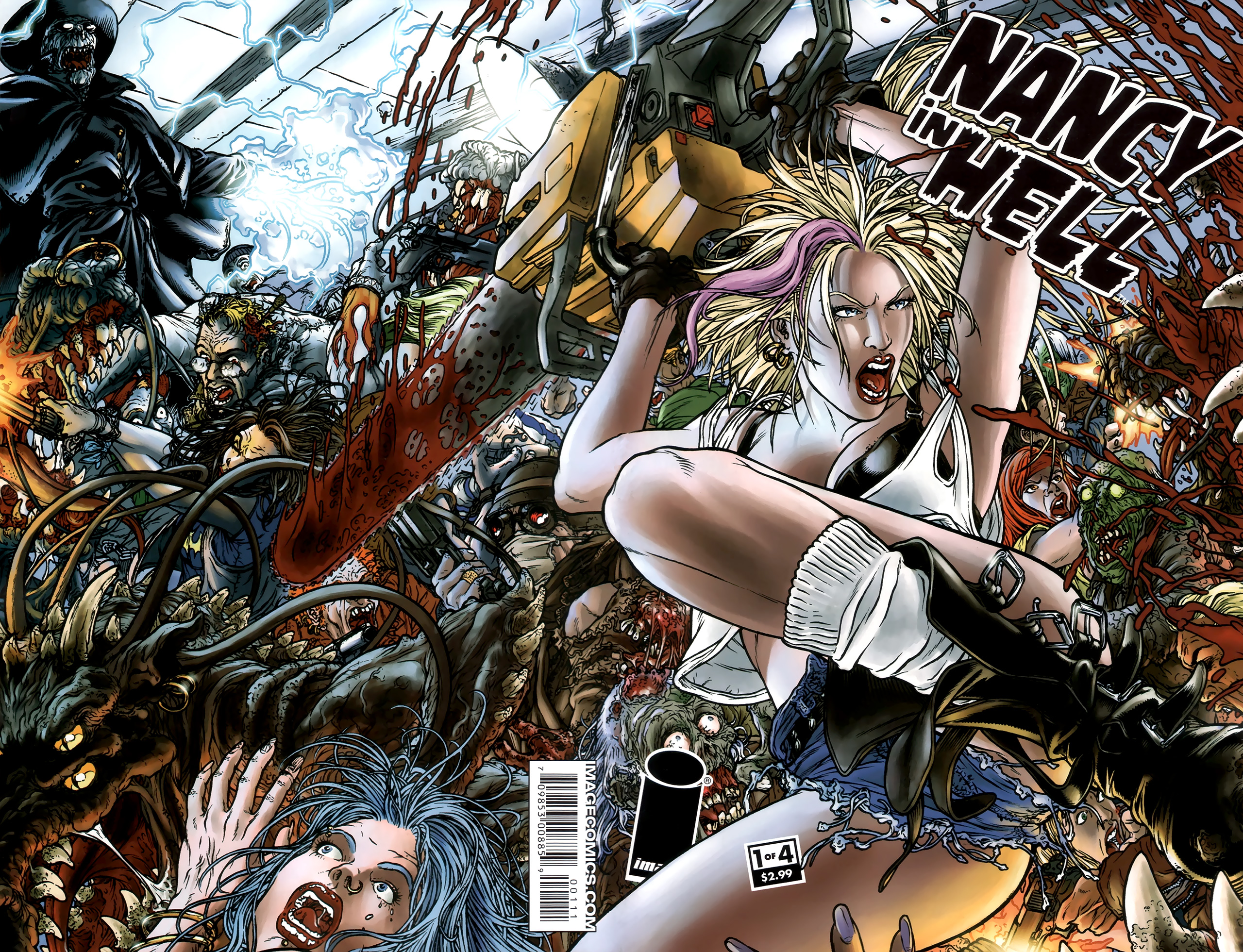 Read online Nancy in Hell comic -  Issue #1 - 1