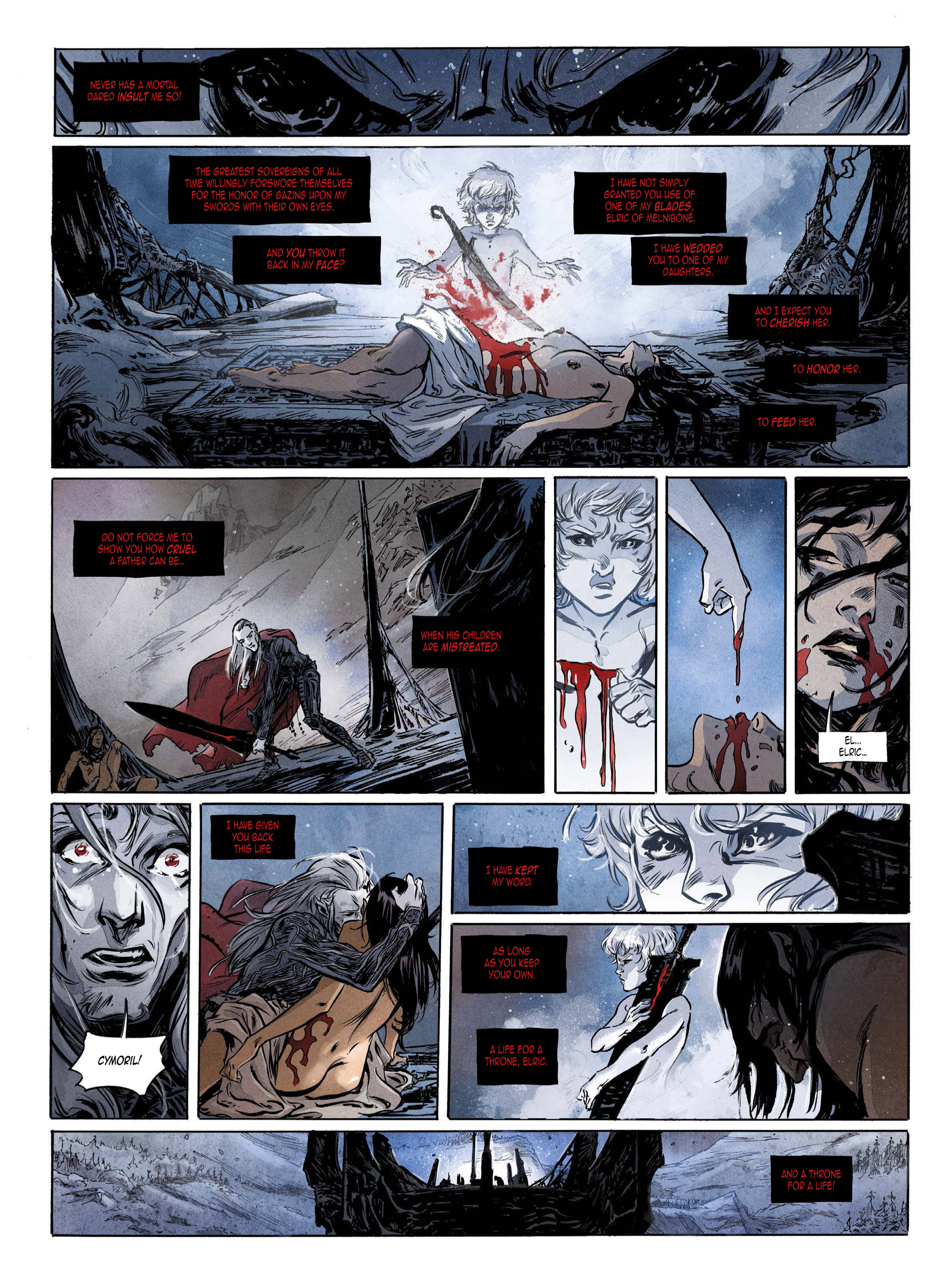 Read online Elric comic -  Issue # TPB 2 - 48