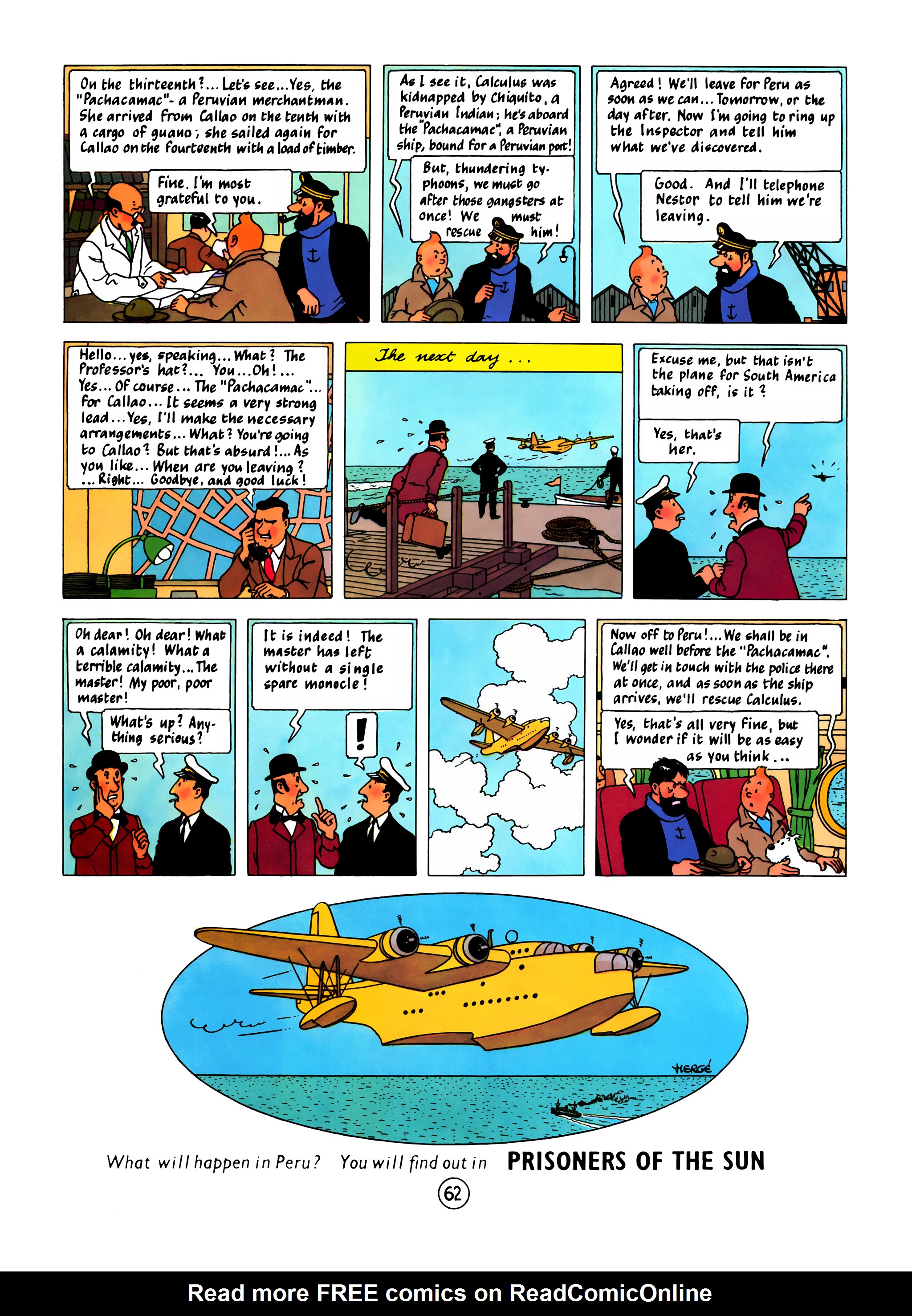 Read online The Adventures of Tintin comic -  Issue #13 - 65