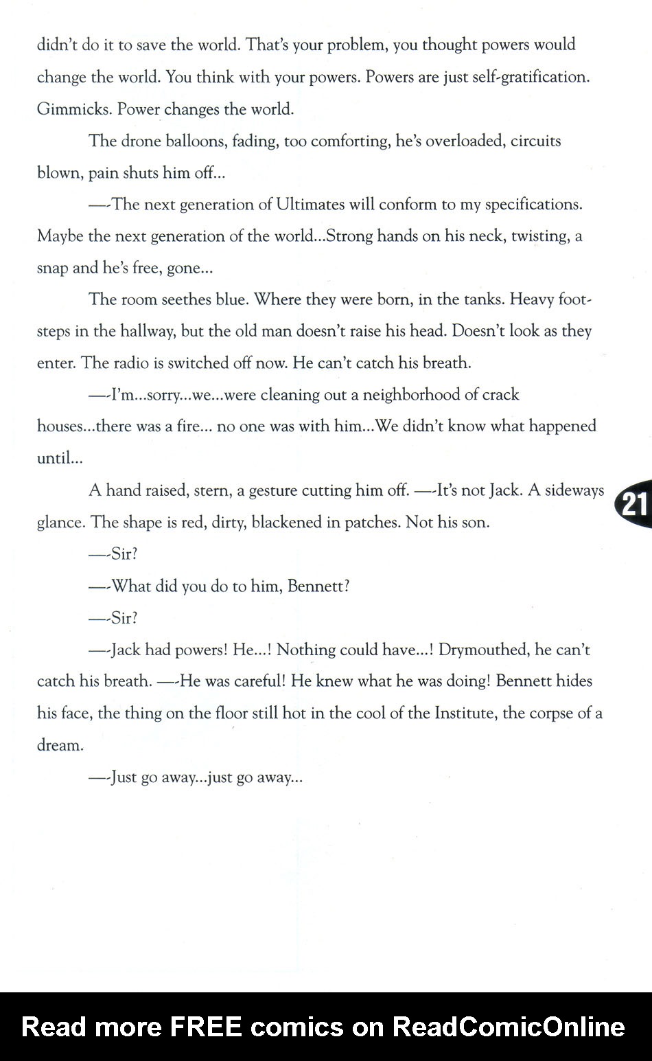 Read online Bravura comic -  Issue #0 - 23