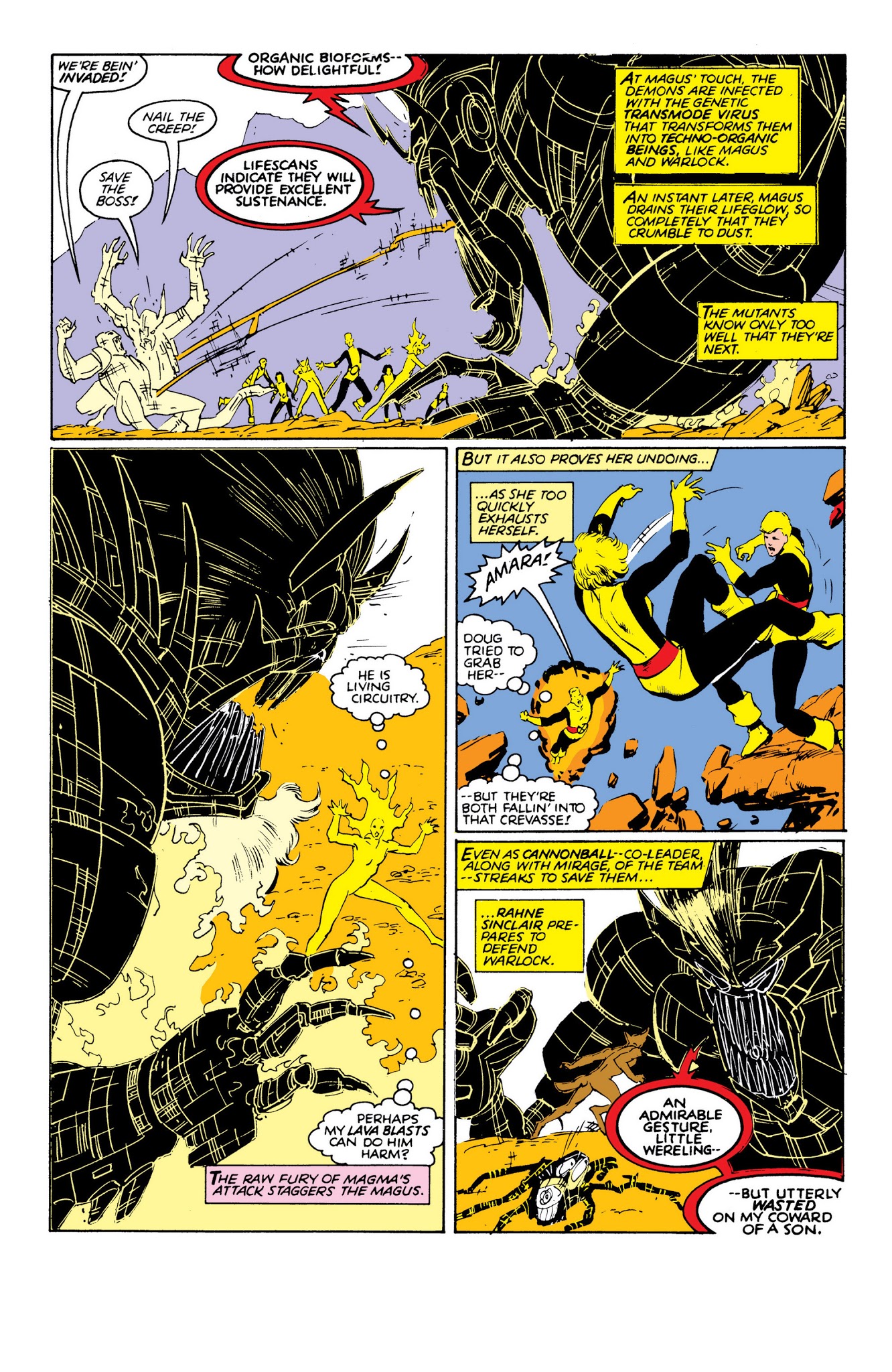 Read online New Mutants Classic comic -  Issue # TPB 6 - 247