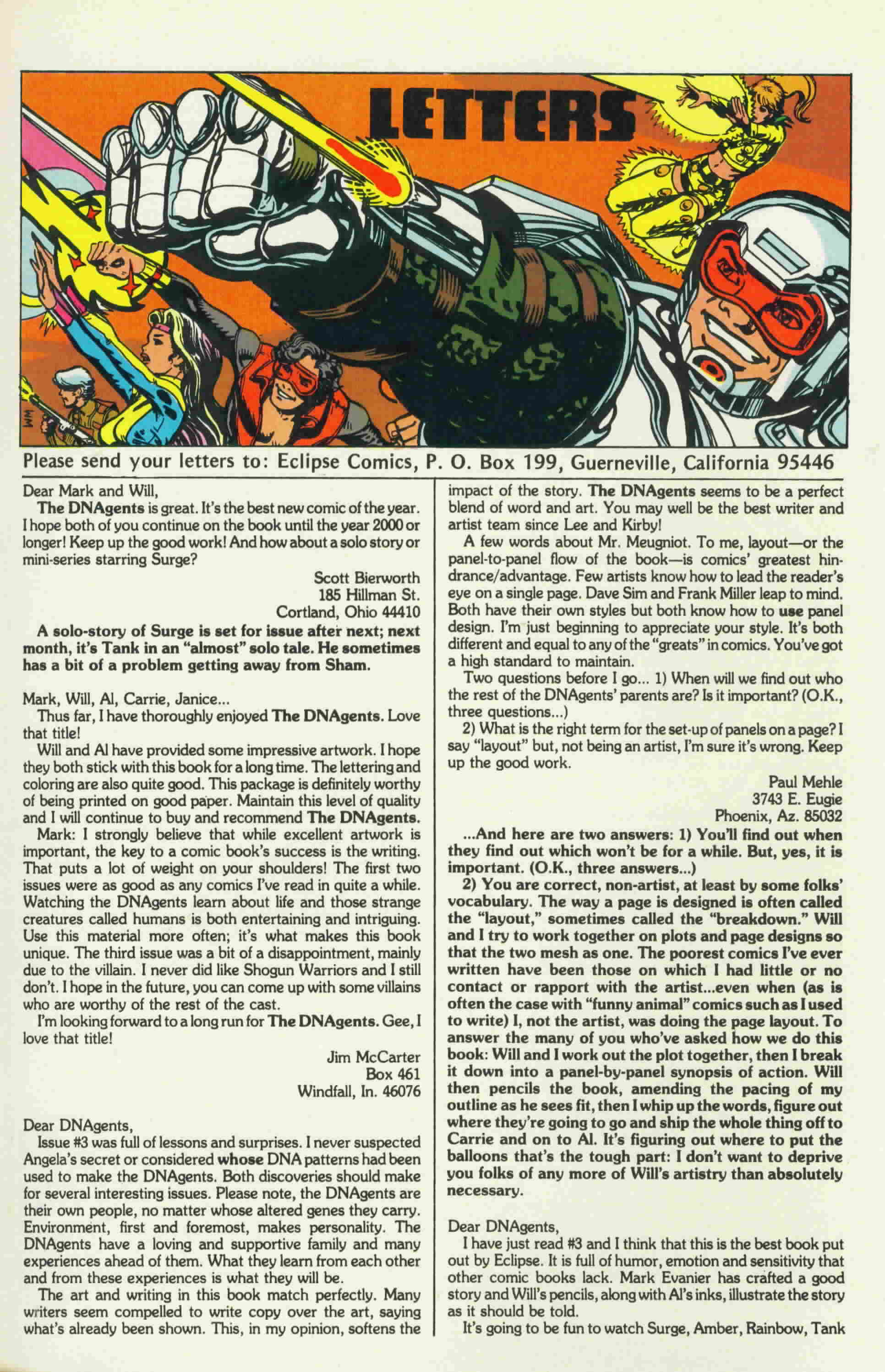 Read online DNAgents comic -  Issue #6 - 31