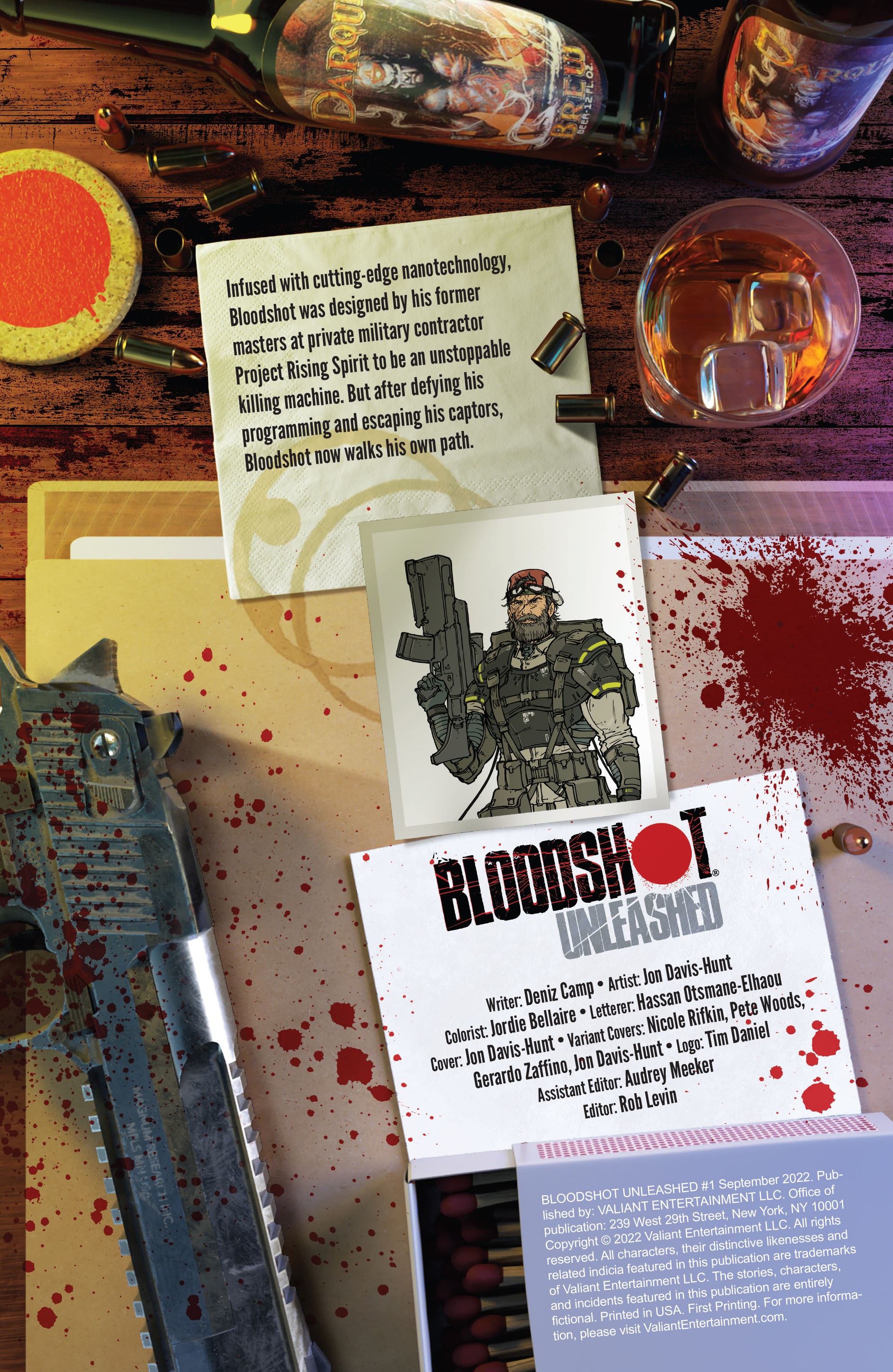 Read online Bloodshot Unleashed comic -  Issue #1 - 2