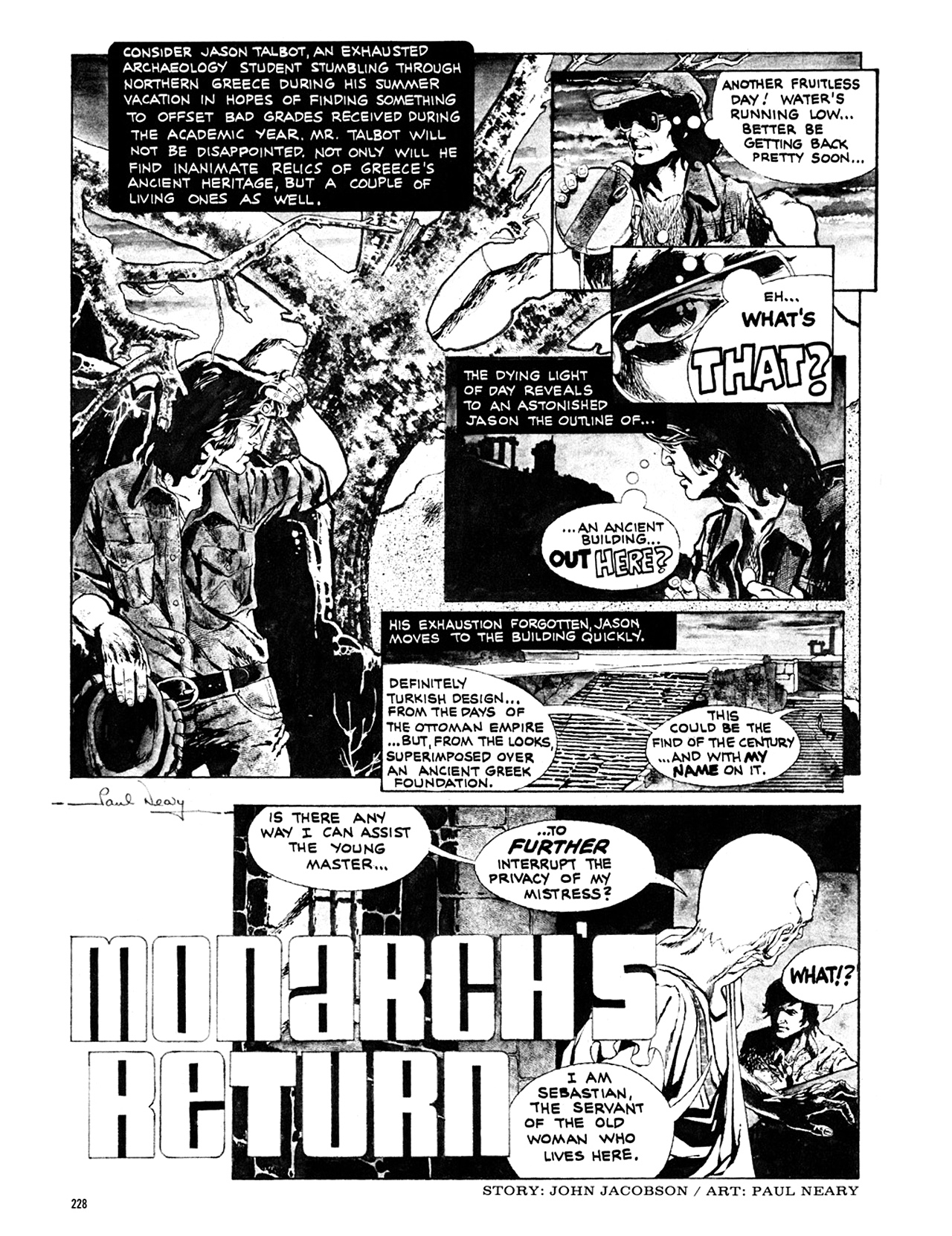 Read online Eerie Archives comic -  Issue # TPB 10 - 229