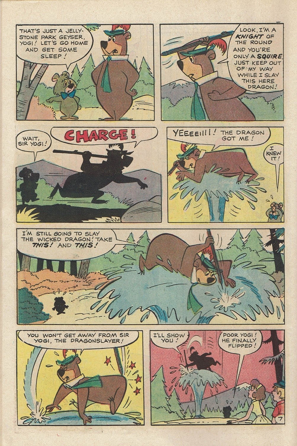 Read online Yogi Bear (1970) comic -  Issue #5 - 10