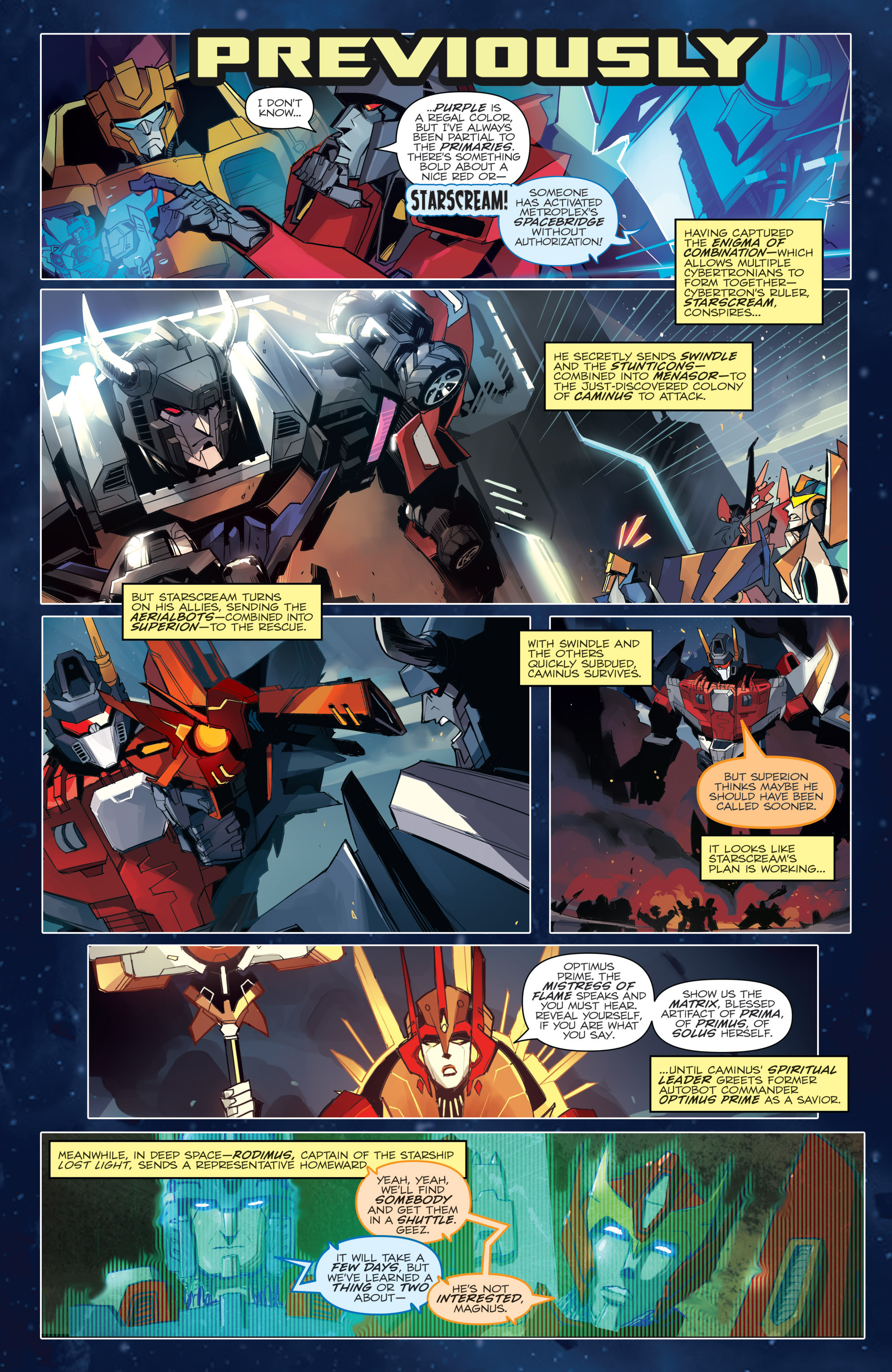 Read online The Transformers (2014) comic -  Issue #40 - 5