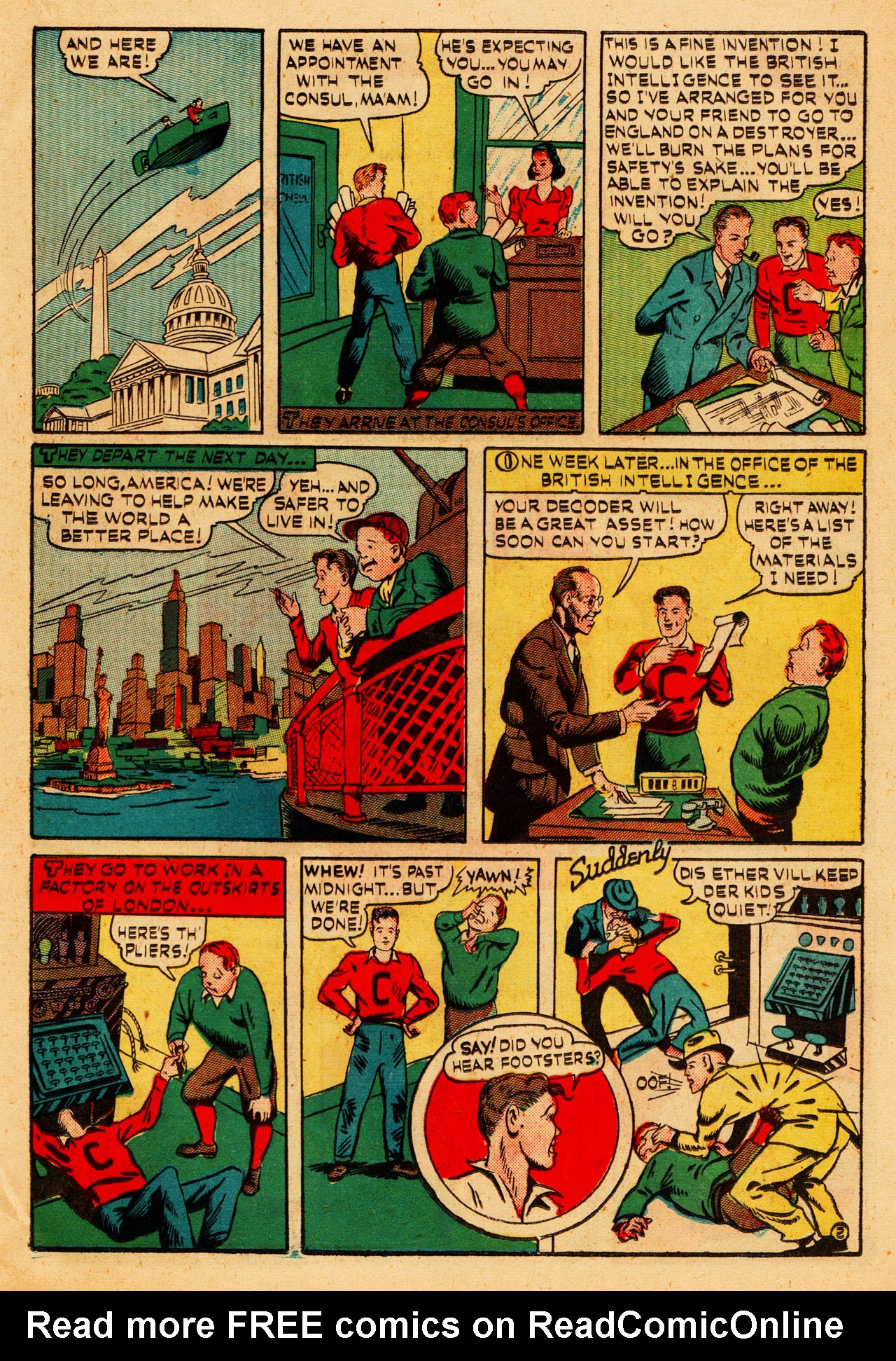 Read online Daredevil (1941) comic -  Issue #1 - 36