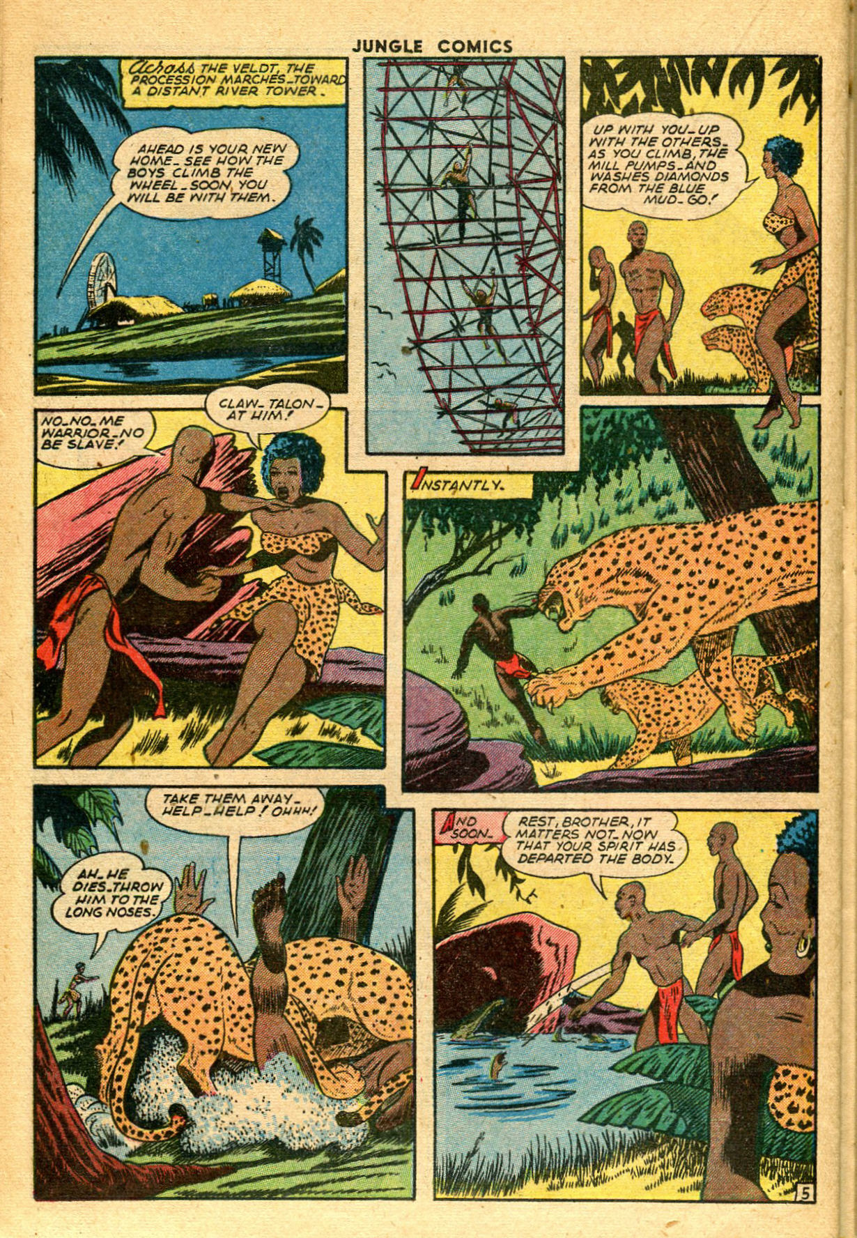 Read online Jungle Comics comic -  Issue #67 - 34