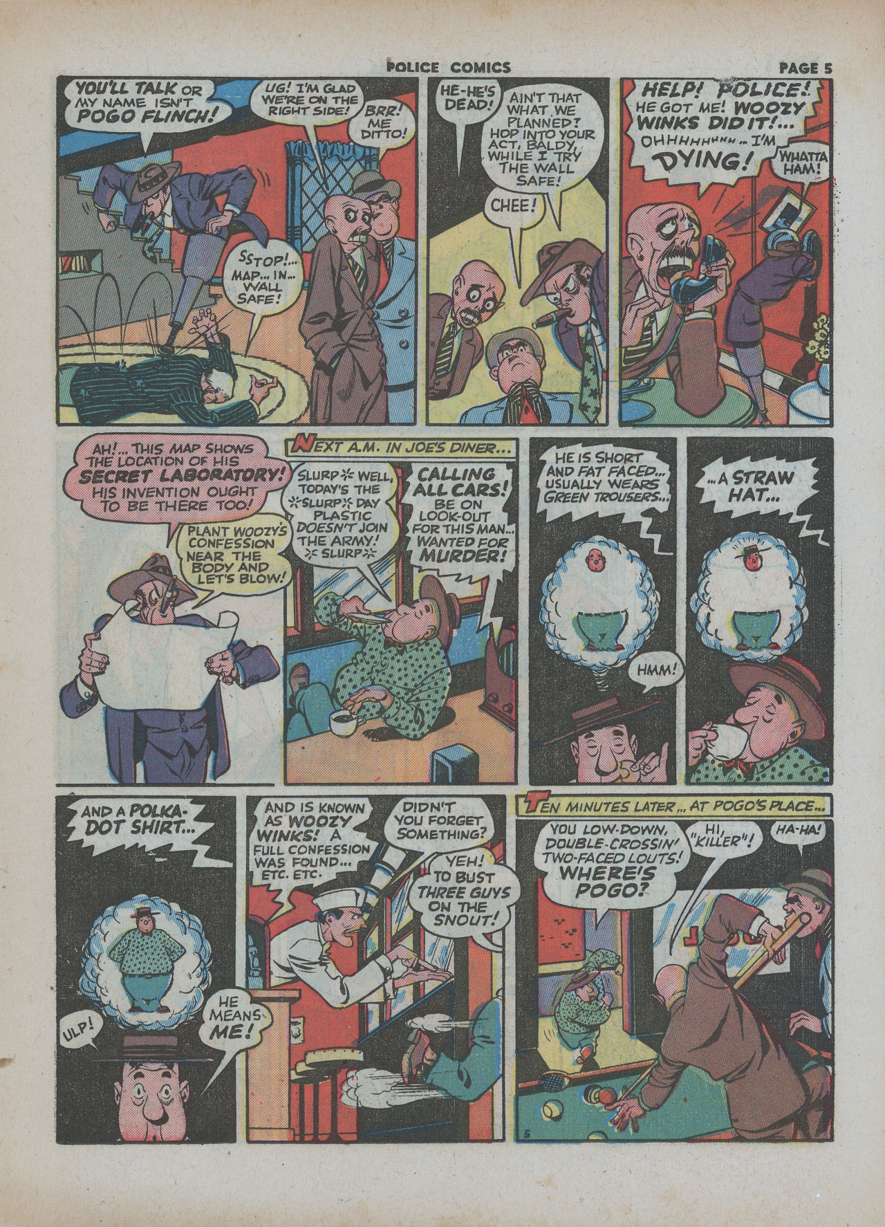 Read online Police Comics comic -  Issue #18 - 7