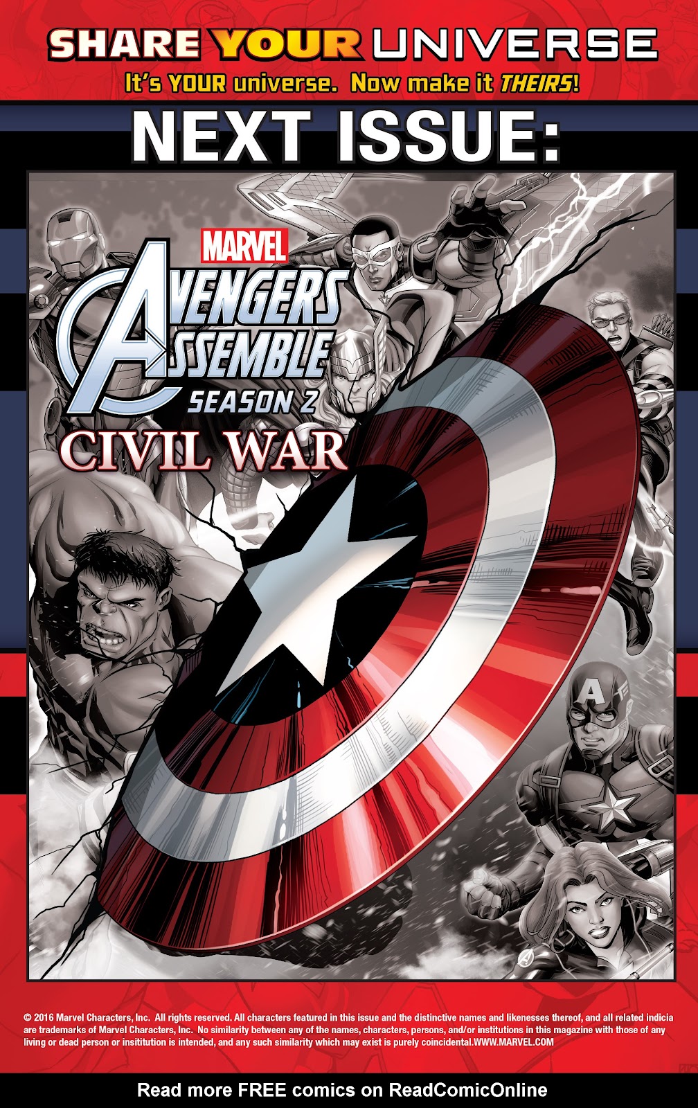 Marvel Universe Avengers Assemble: Civil War issue 1 - Page 23