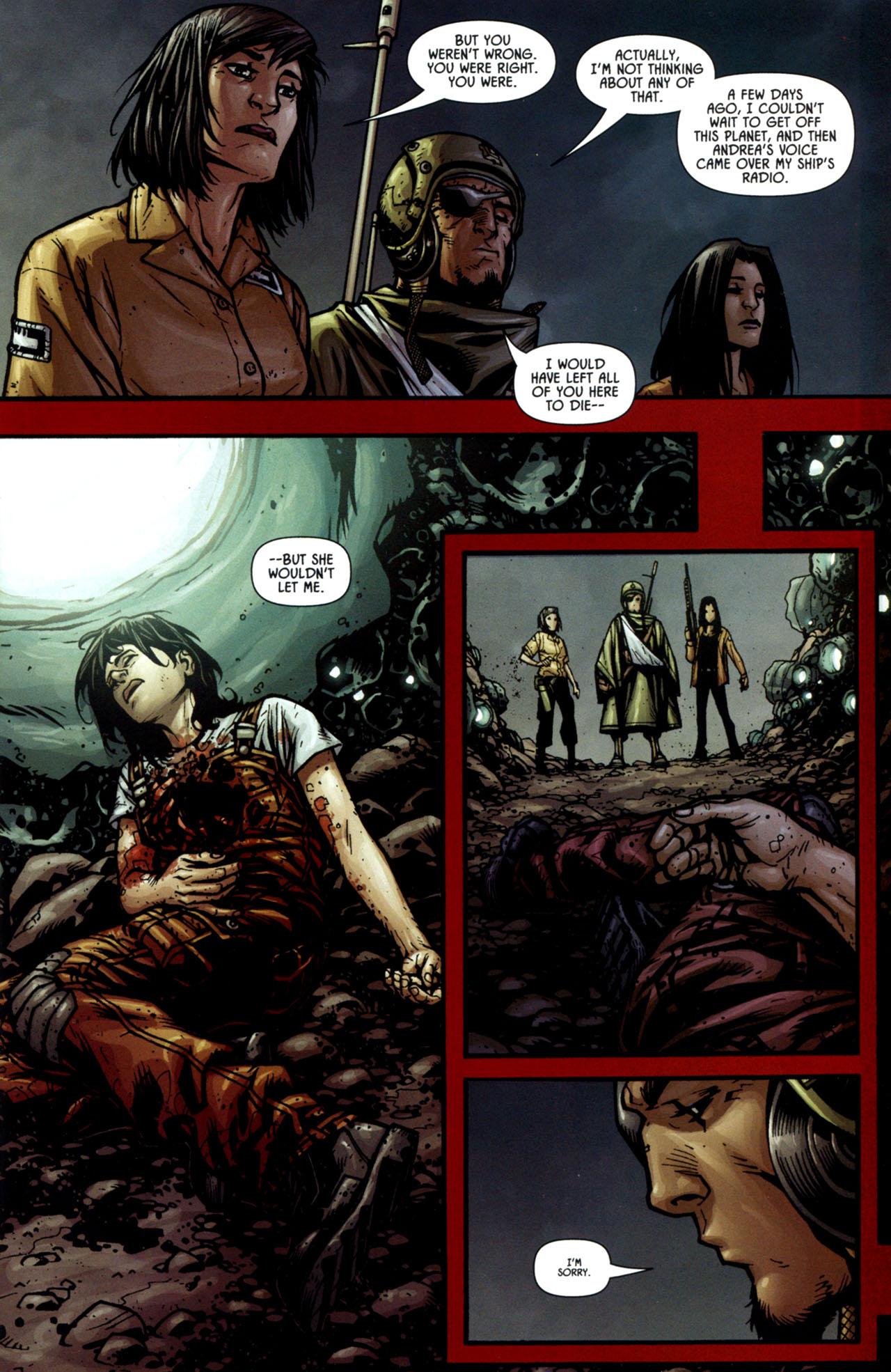 Read online Aliens (2009) comic -  Issue #4 - 23