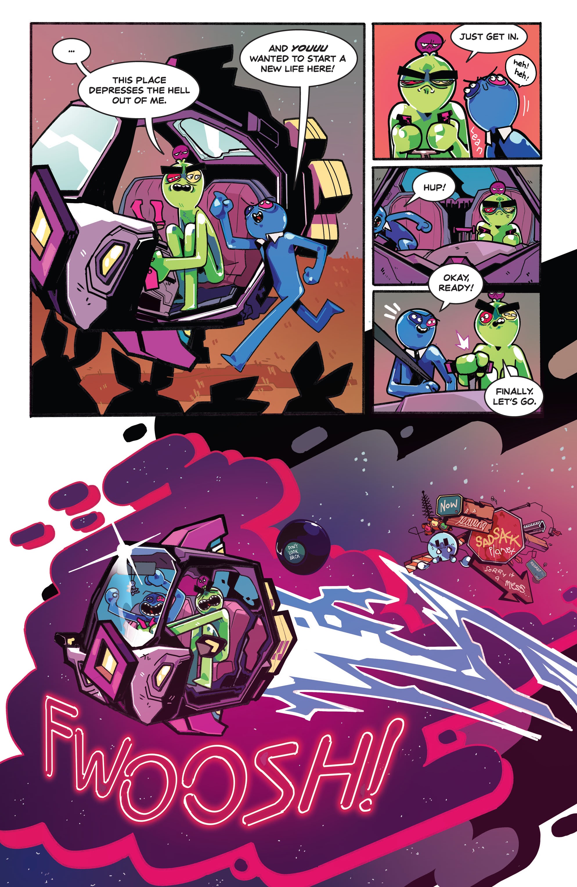 Read online Trover Saves The Universe comic -  Issue #4 - 10