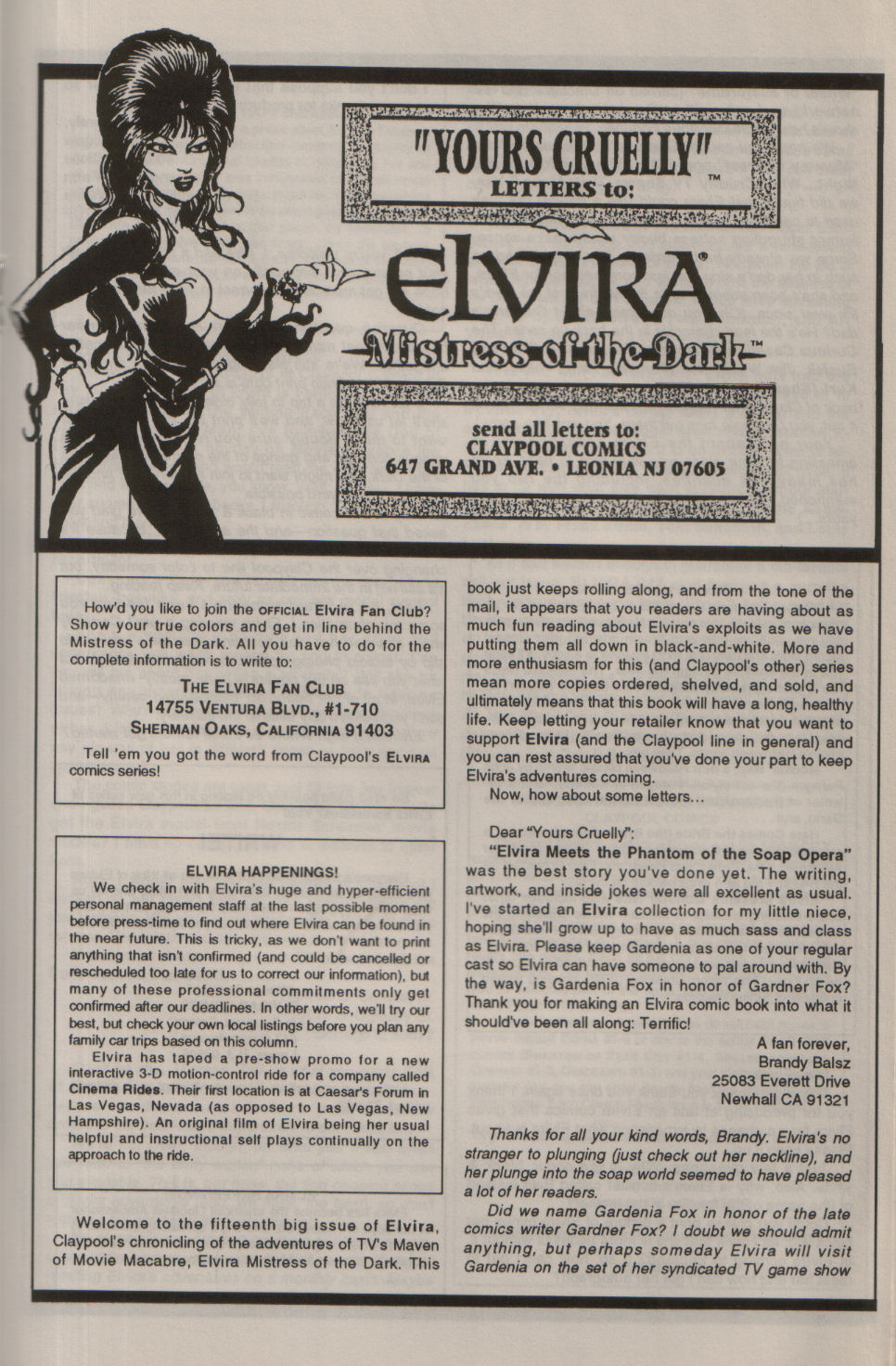 Read online Elvira, Mistress of the Dark comic -  Issue #15 - 17