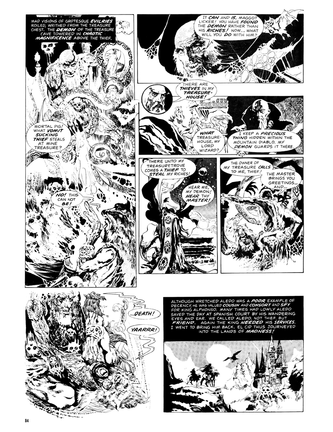 Read online Eerie Presents El Cid comic -  Issue # TPB - 84