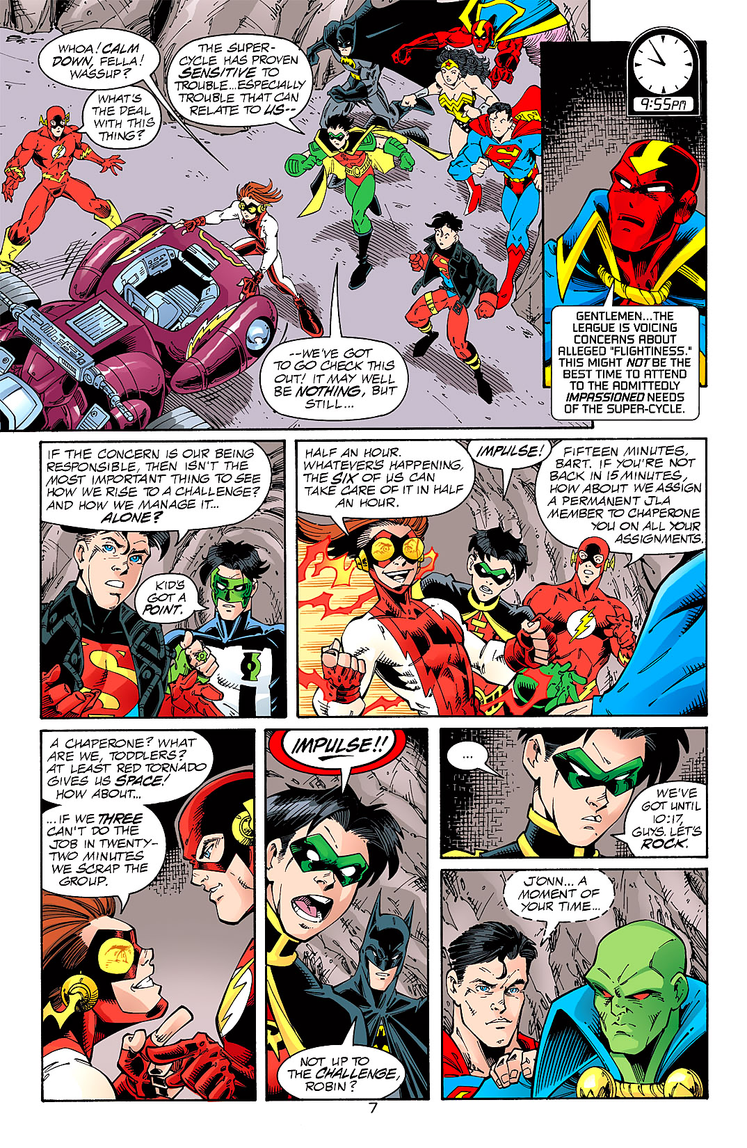Read online Young Justice (1998) comic -  Issue #6 - 7