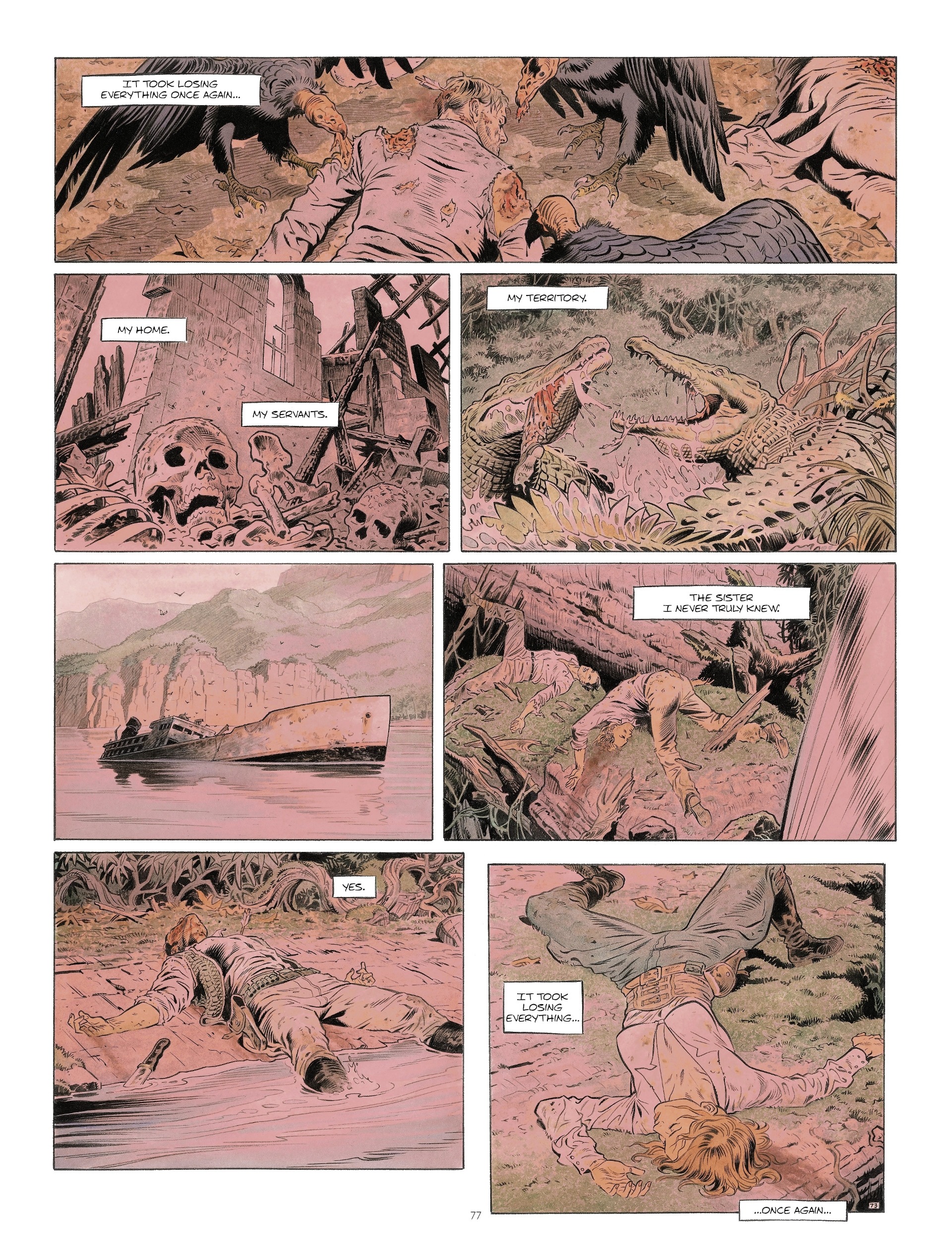 Read online Zaroff comic -  Issue # TPB 1 - 78