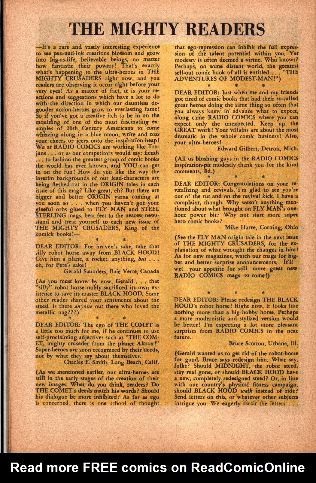 Read online The Mighty Crusaders (1965) comic -  Issue #2 - 21