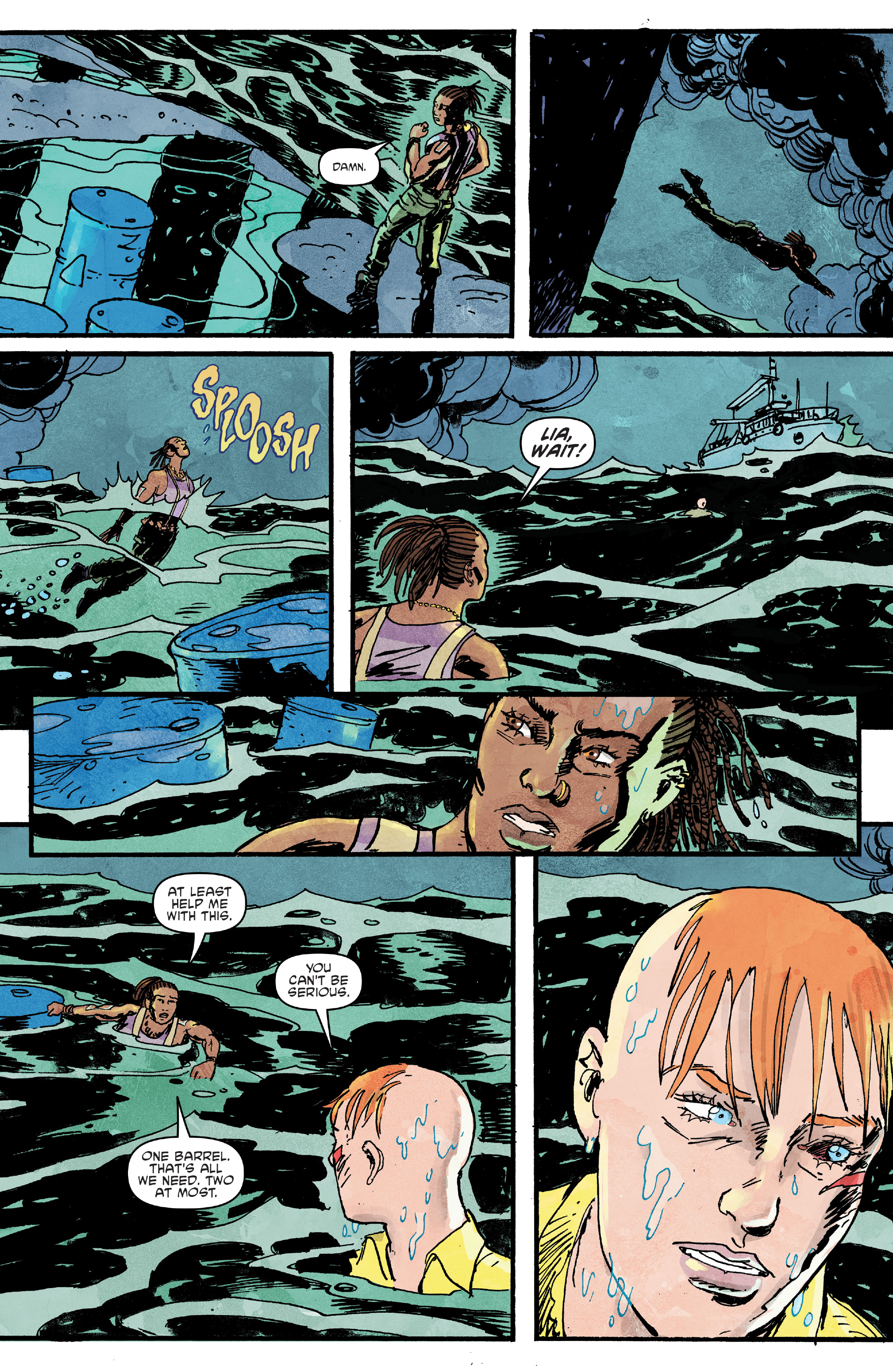 Read online Dead Seas comic -  Issue #4 - 6