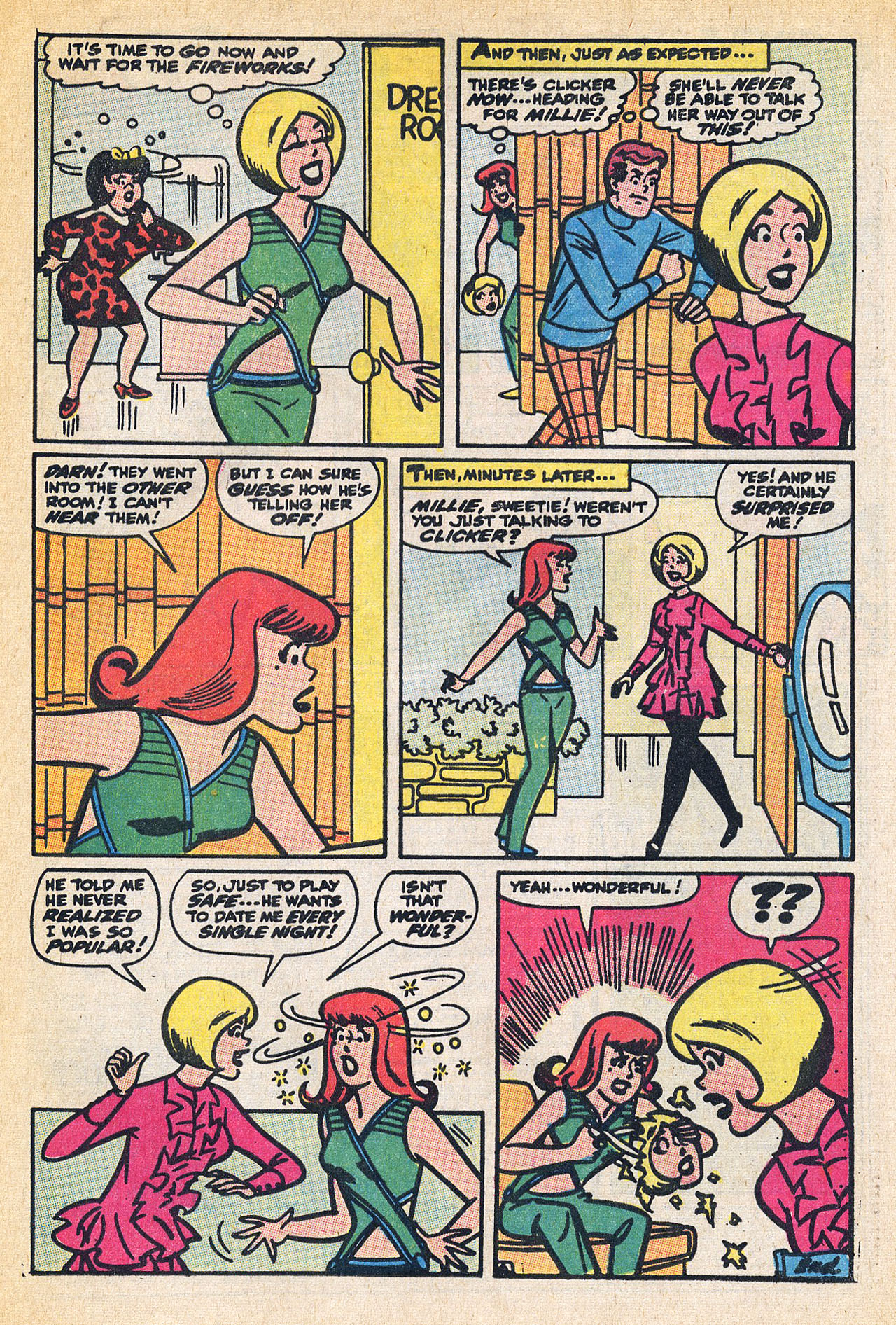 Read online Millie the Model comic -  Issue #186 - 17