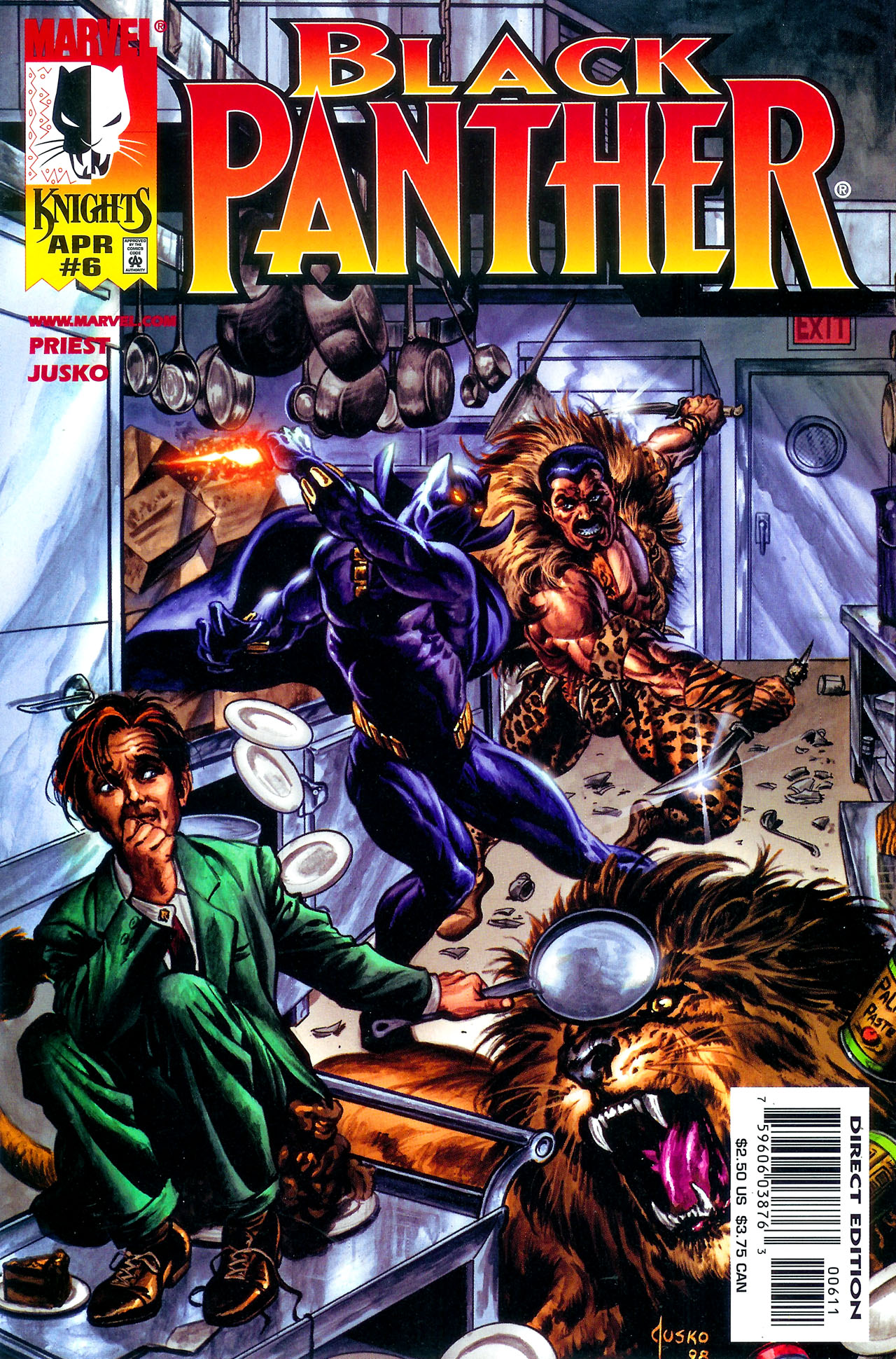 Read online Black Panther (1998) comic -  Issue #6 - 1