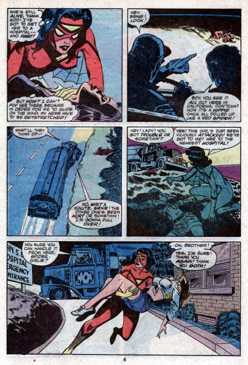 Read online Spider-Woman (1978) comic -  Issue #22 - 6