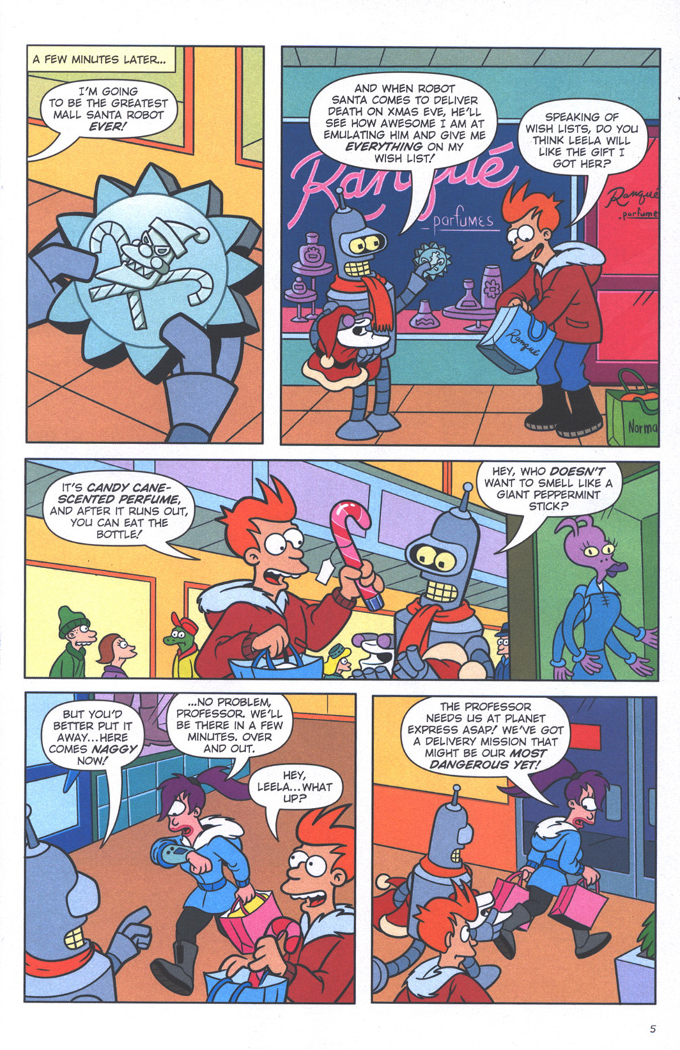 Read online Futurama Comics comic -  Issue #40 - 6
