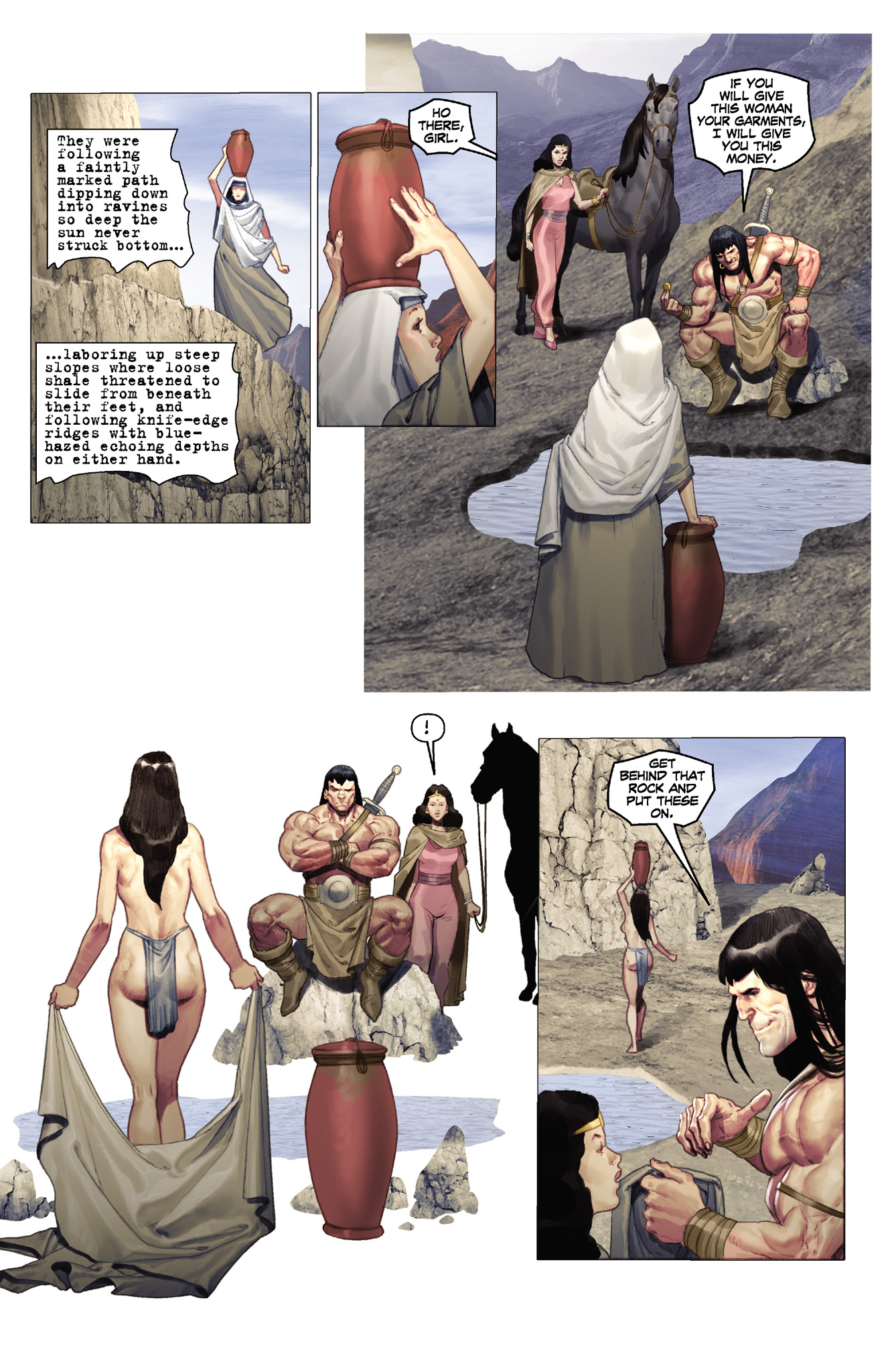 Read online Conan and the People of the Black Circle comic -  Issue #3 - 3