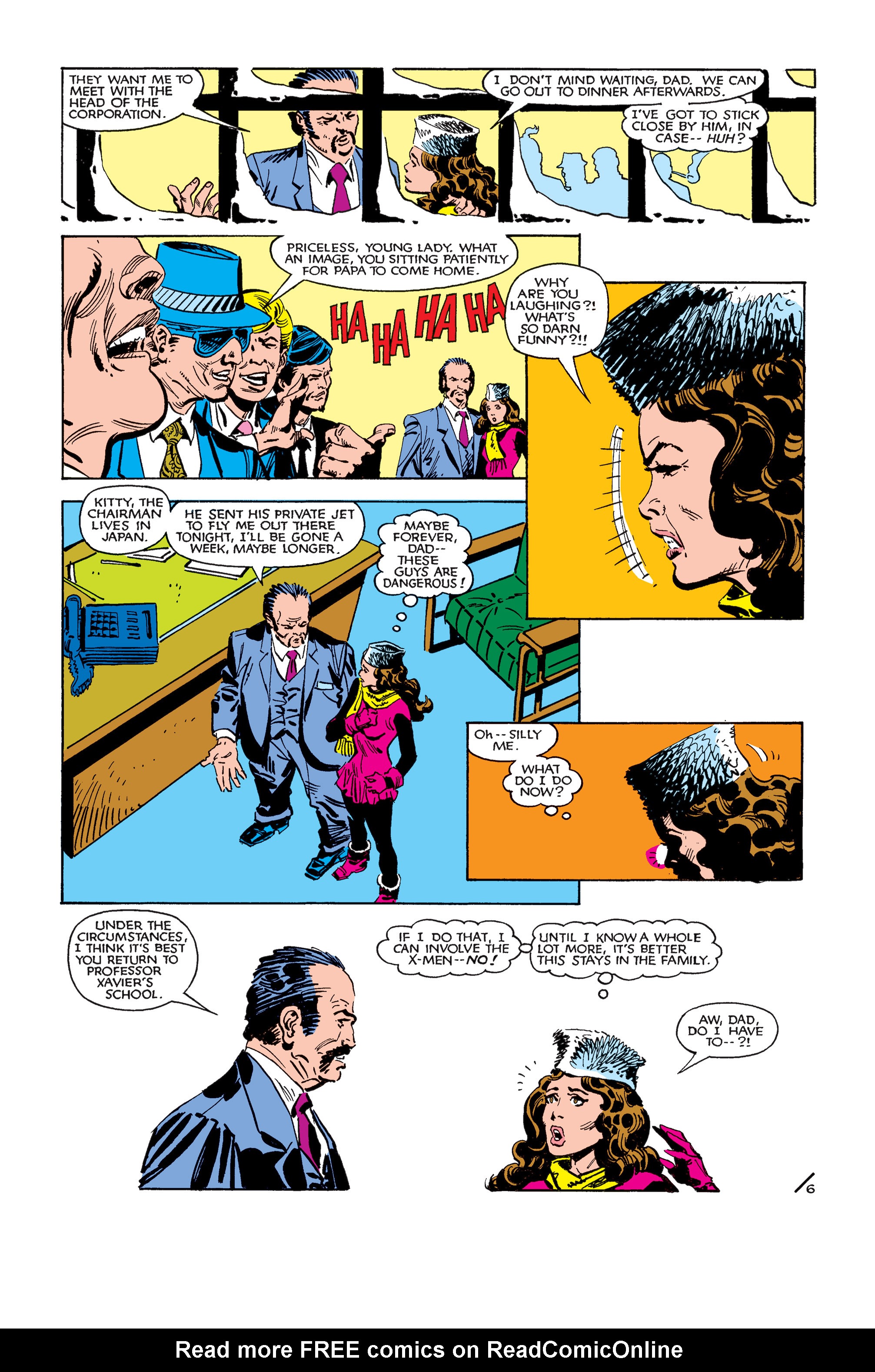 Read online Kitty Pryde and Wolverine comic -  Issue #1 - 7