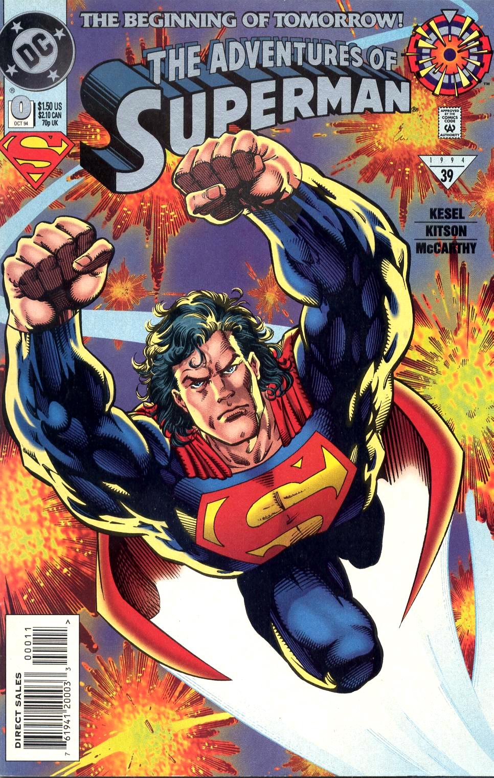 Read online Adventures of Superman (1987) comic -  Issue #0 - 1