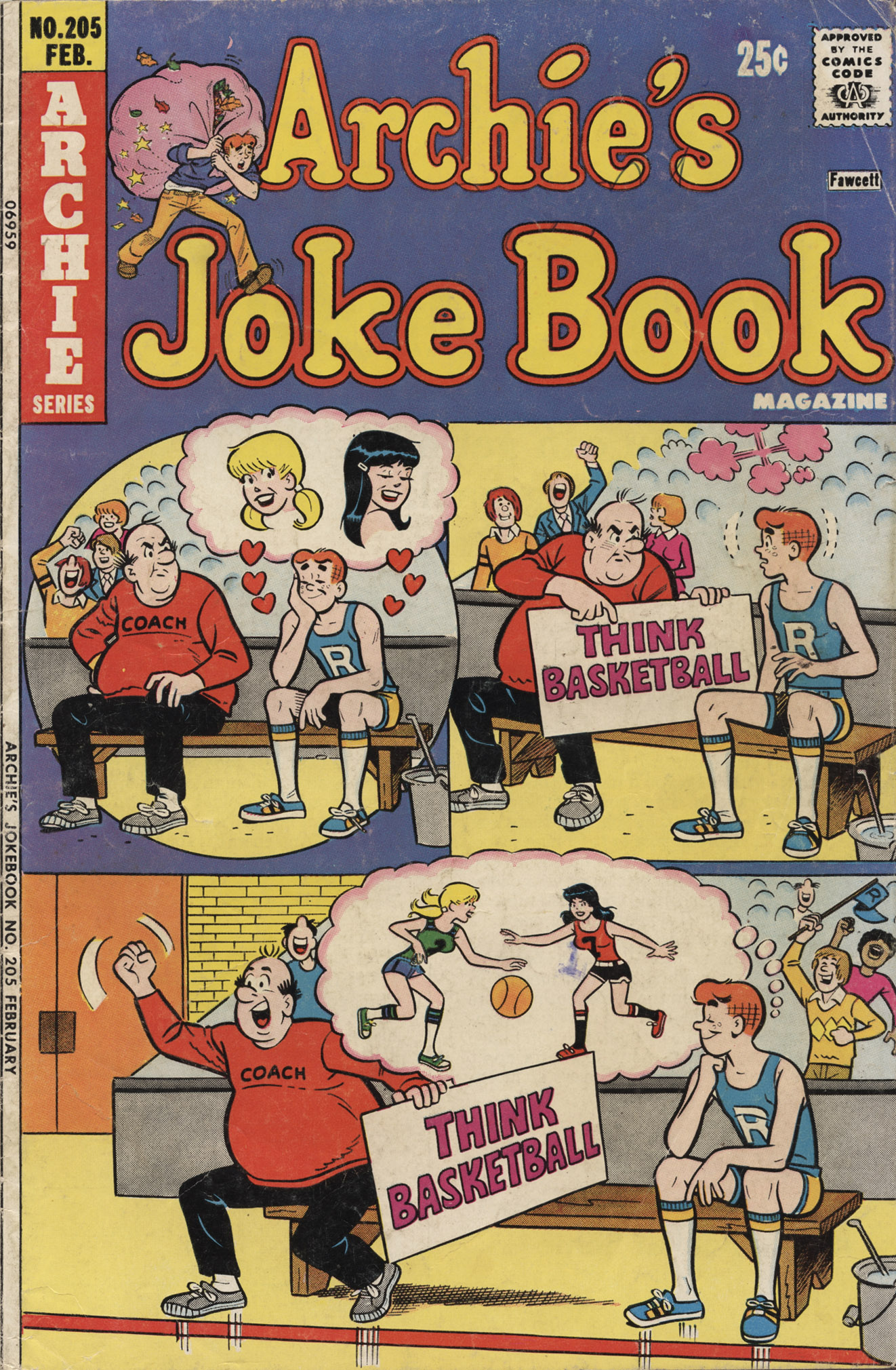 Read online Archie's Joke Book Magazine comic -  Issue #205 - 1