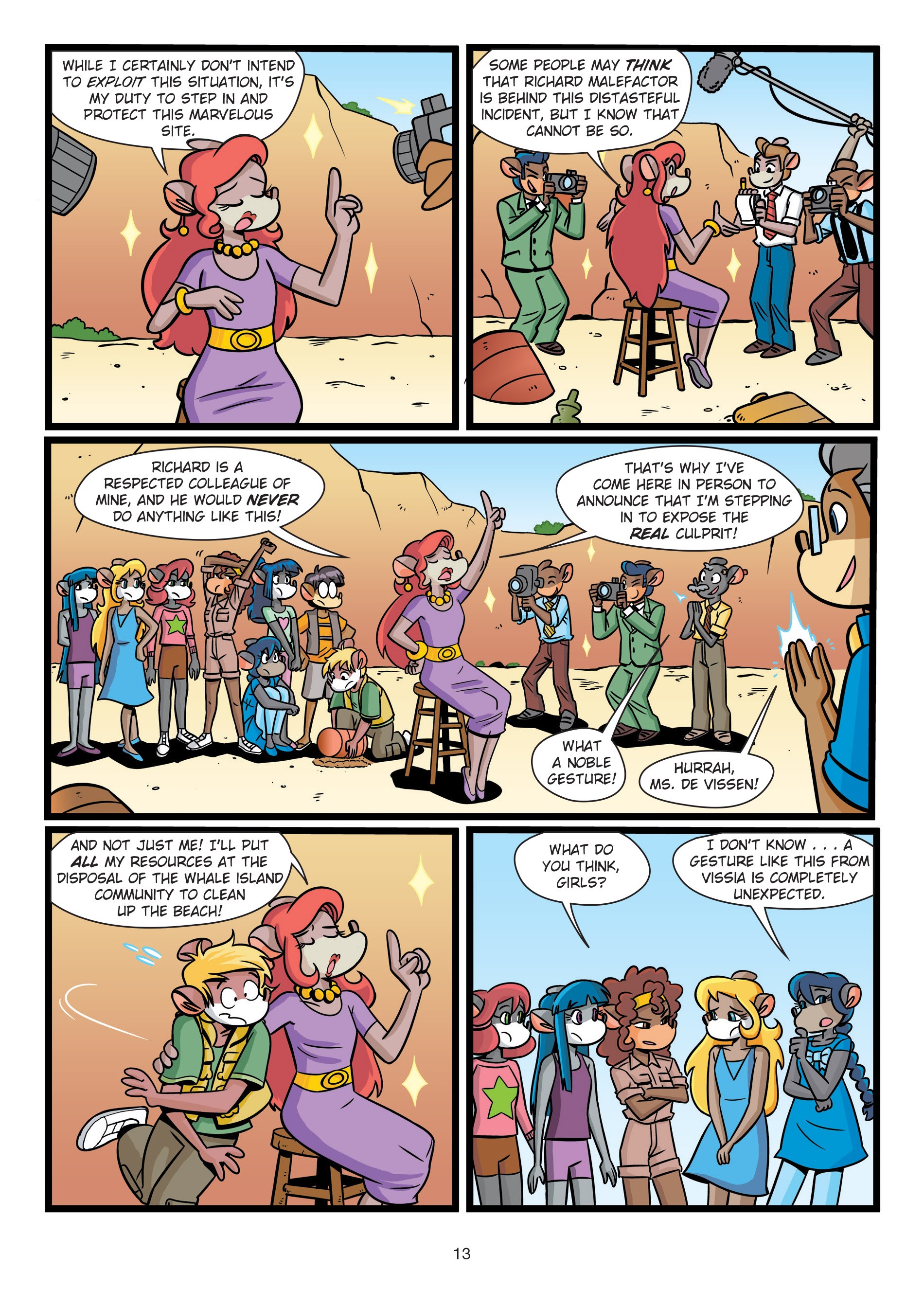 Read online Thea Stilton comic -  Issue # TPB 6 - 14