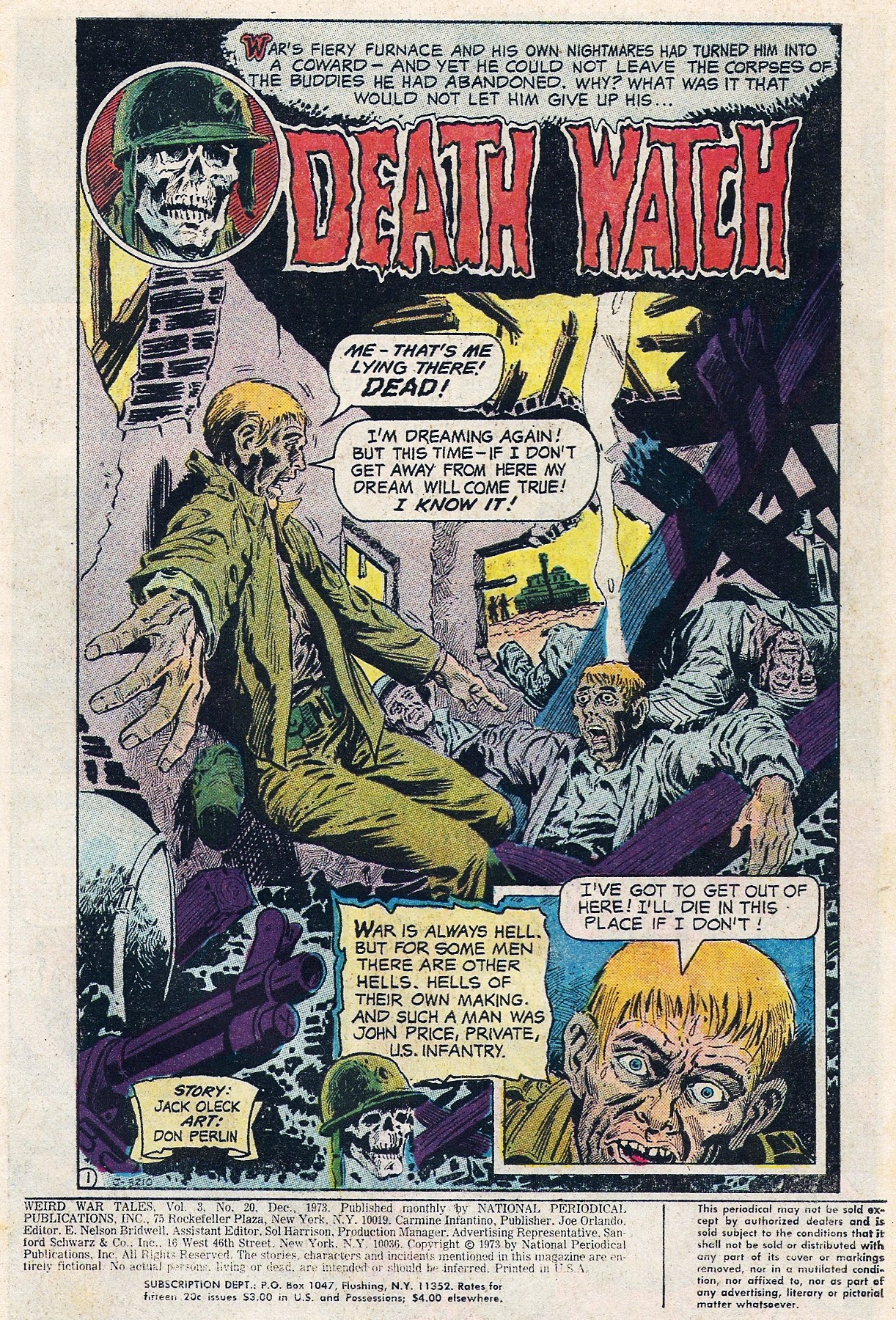 Read online Weird War Tales (1971) comic -  Issue #20 - 3