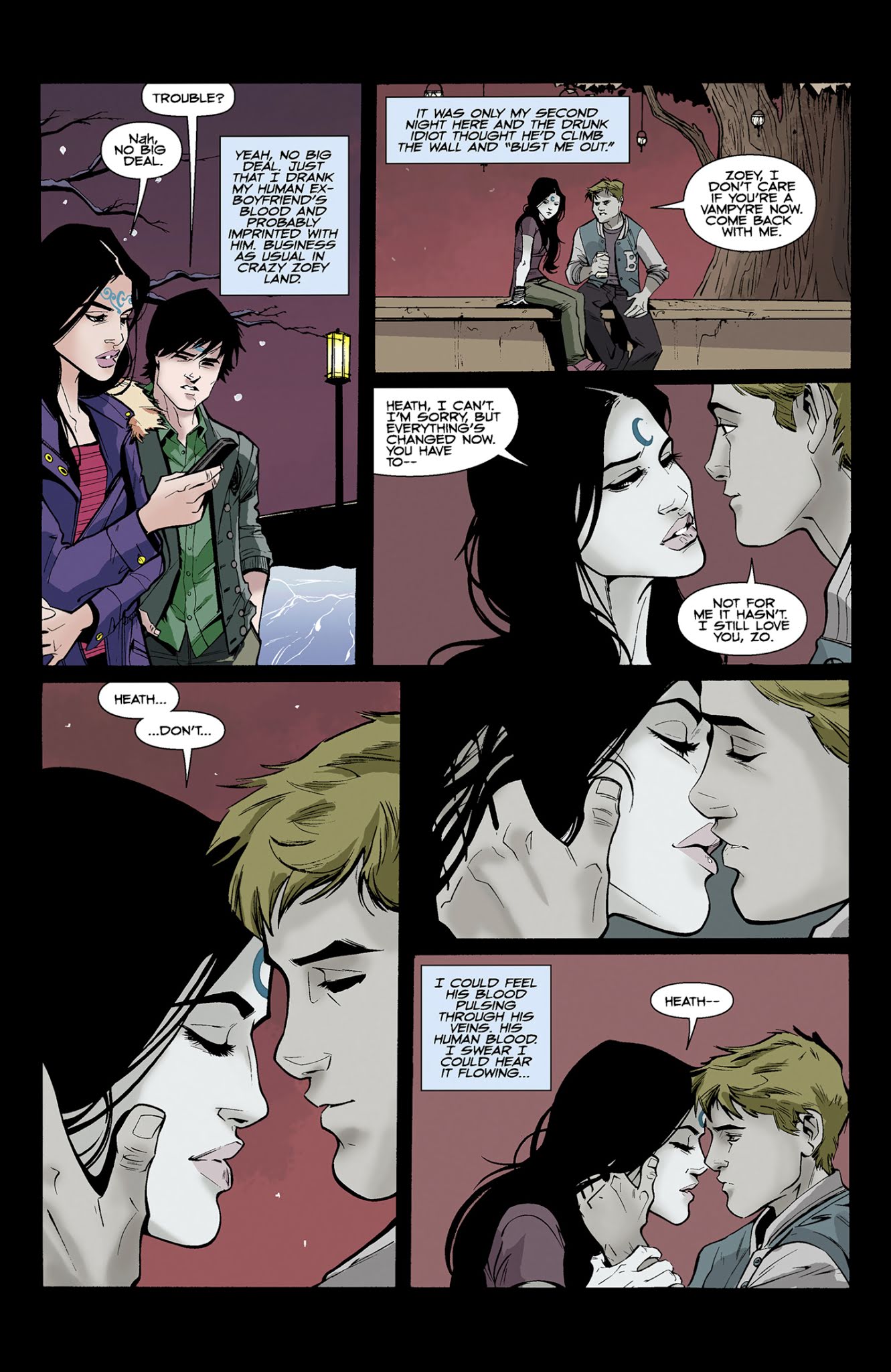 Read online House of Night comic -  Issue #5 - 7