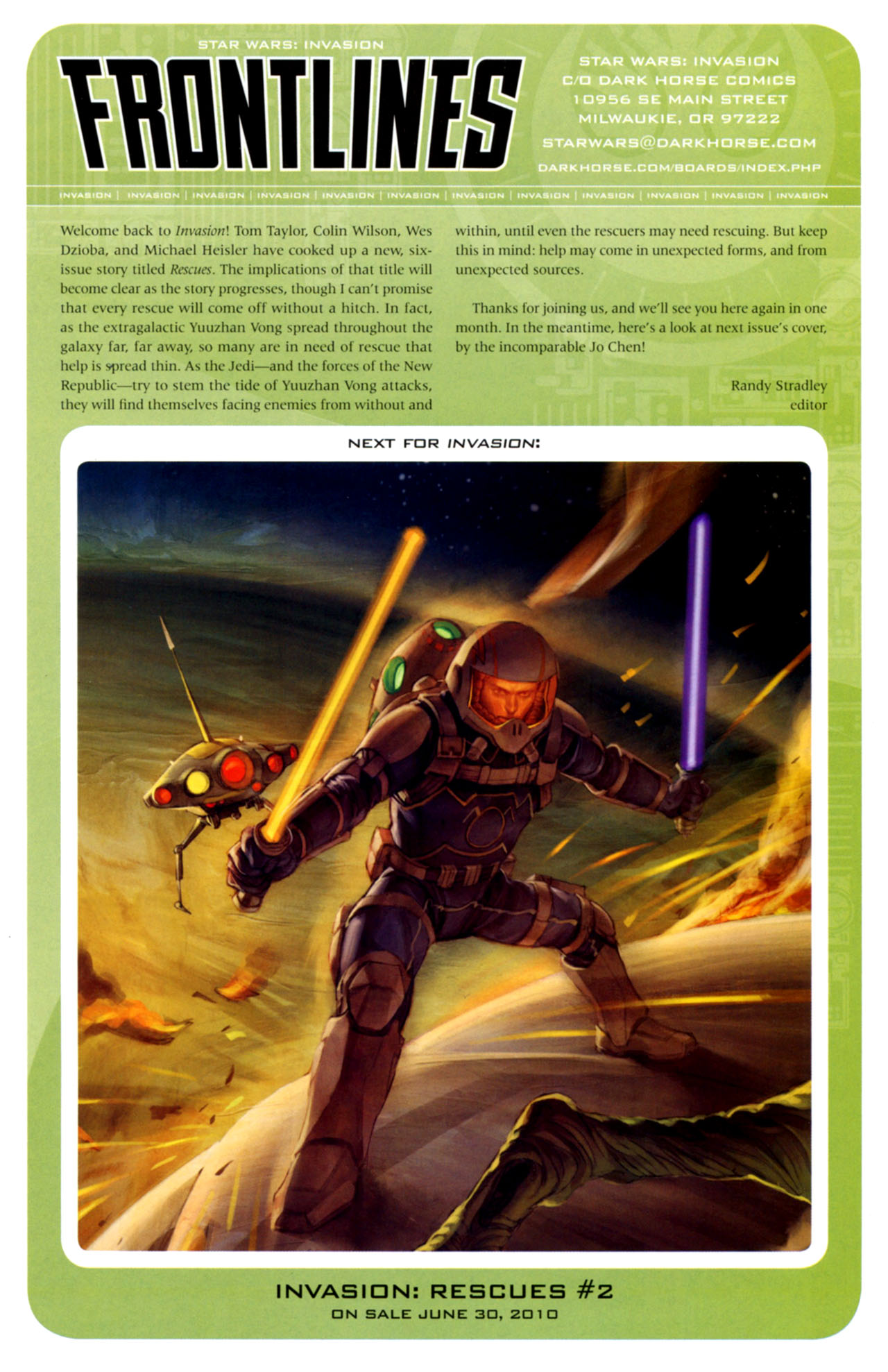 Read online Star Wars: Invasion - Rescues comic -  Issue #1 - 24