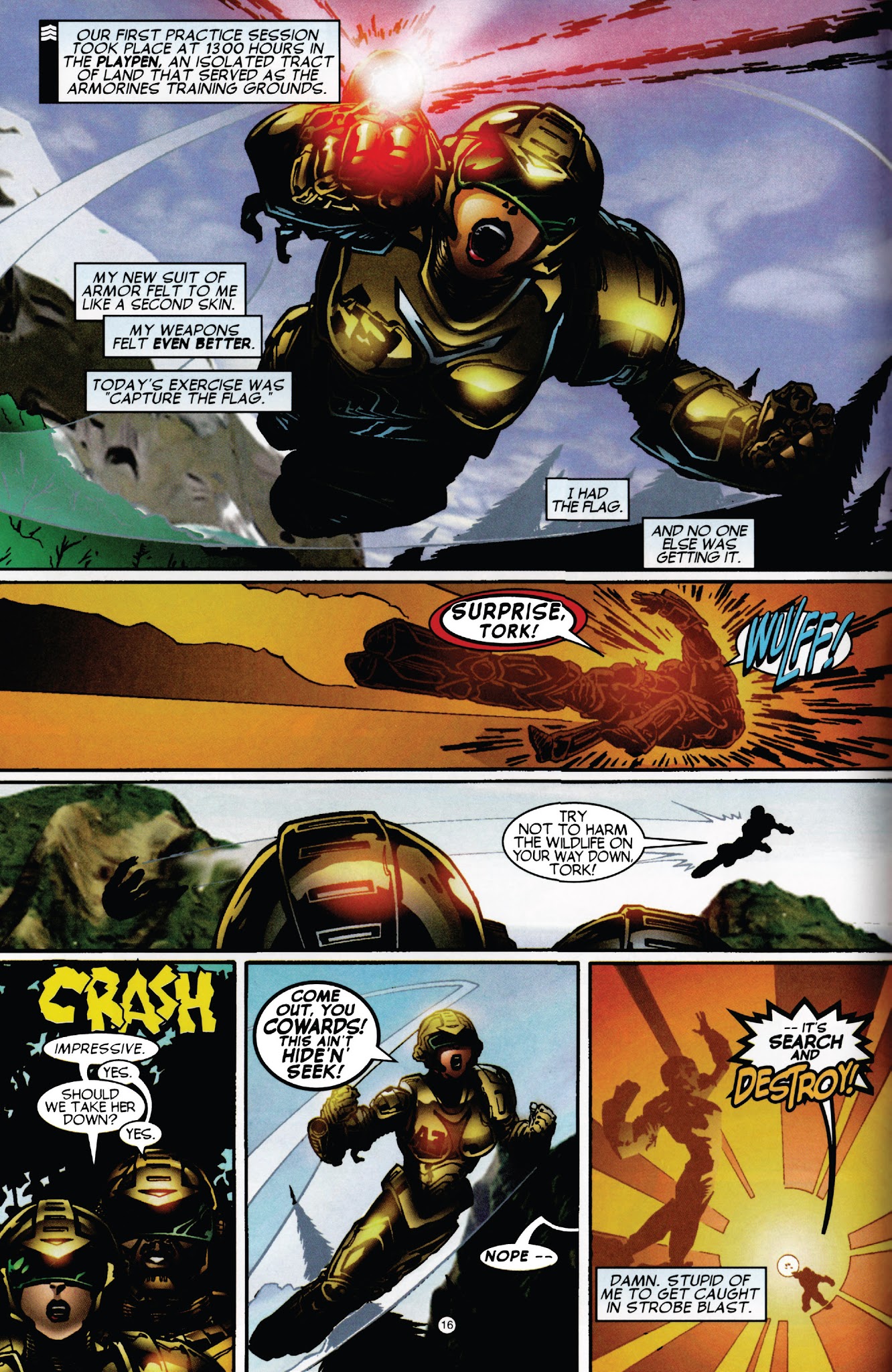 Read online Armorines (1999) comic -  Issue #1 - 15