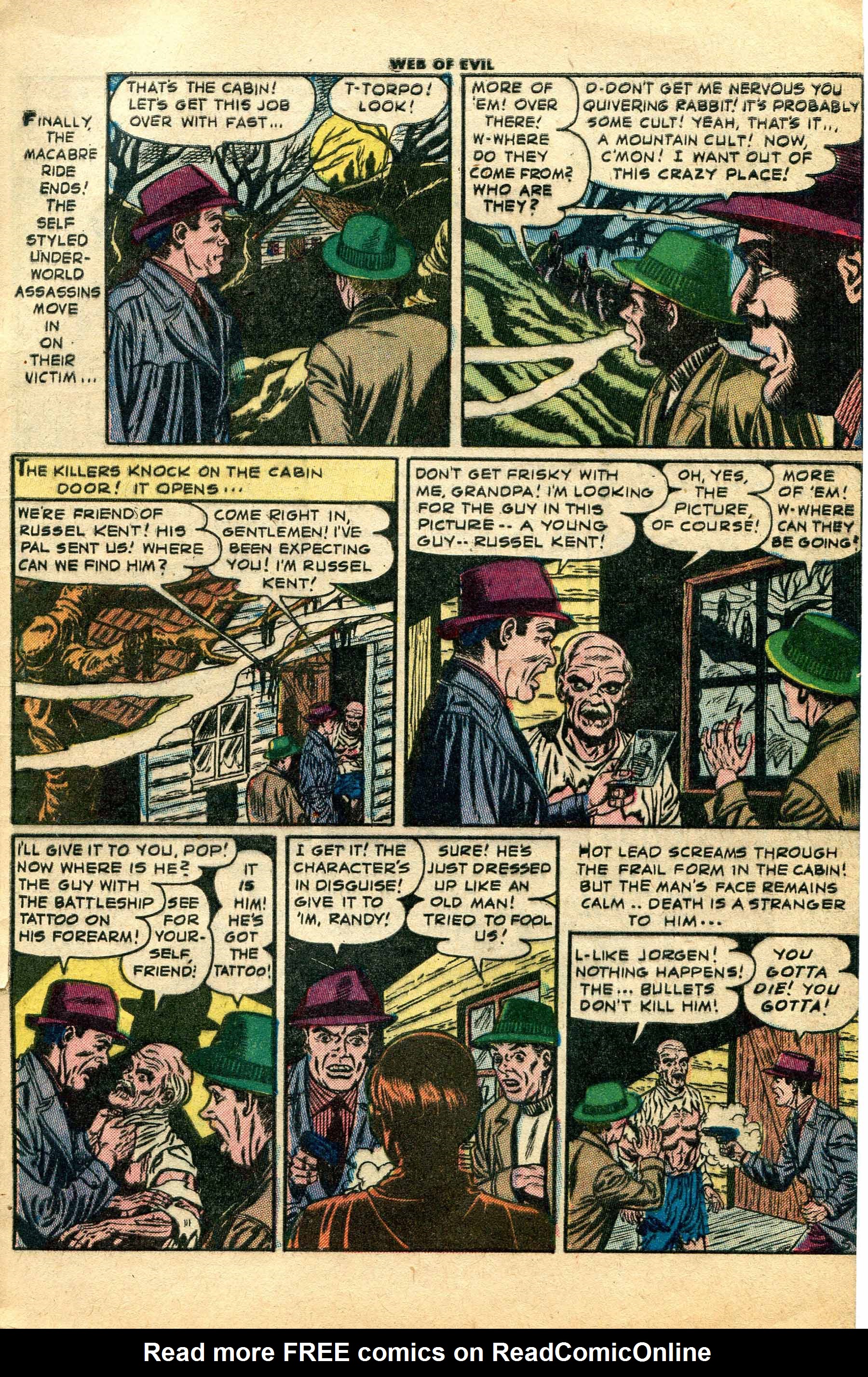 Read online Web of Evil comic -  Issue #10 - 7