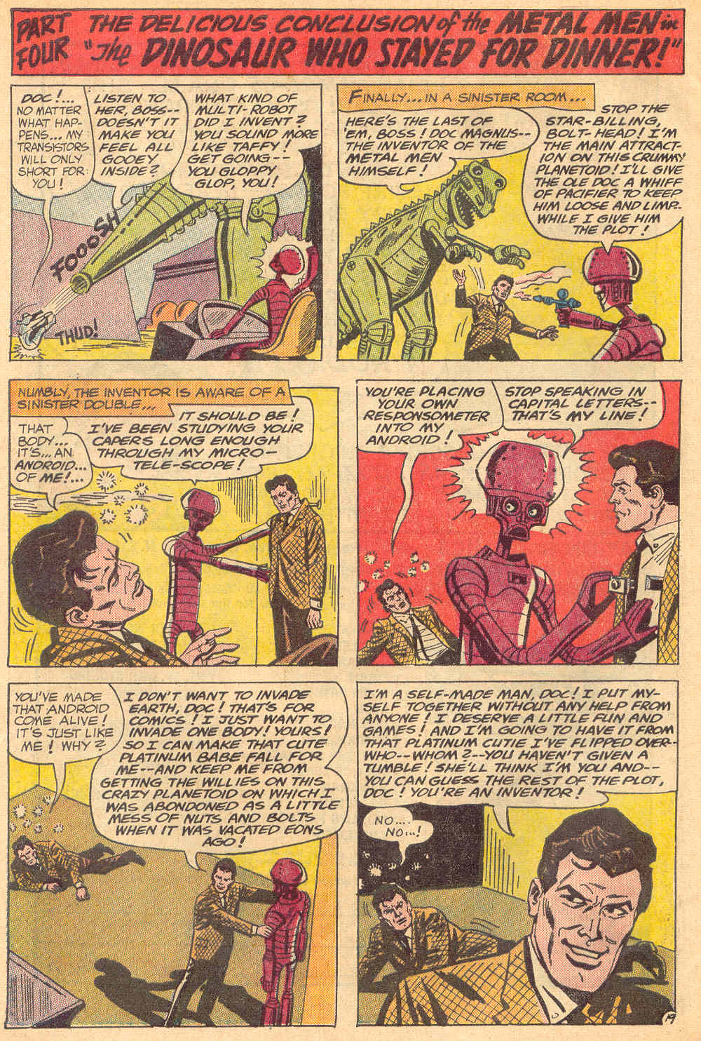 Metal Men (1963) Issue #18 #18 - English 28