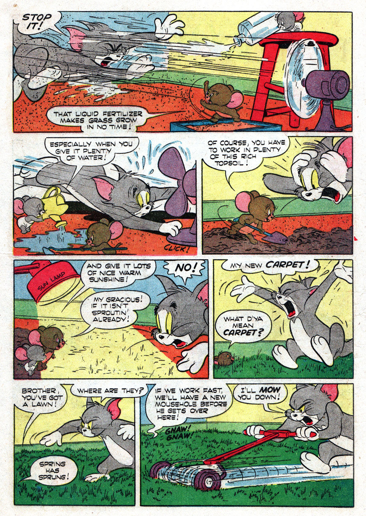Read online Tom & Jerry Comics comic -  Issue #127 - 12