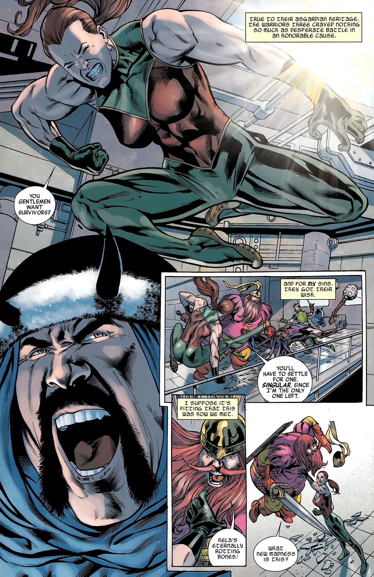 Read online Warriors Three comic -  Issue #3 - 7