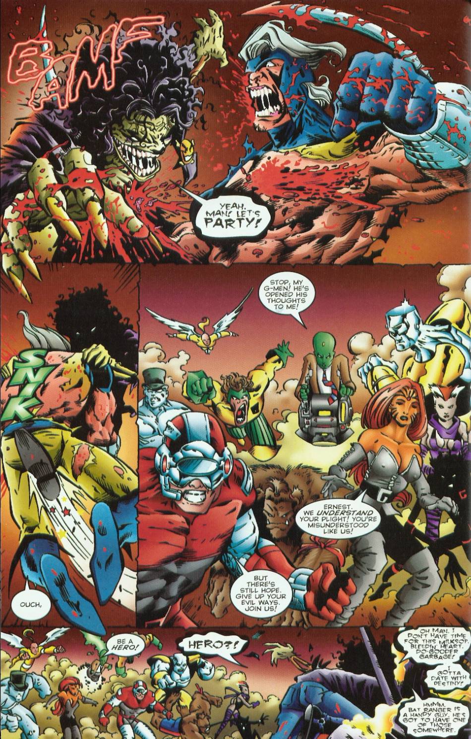 Read online Evil Ernie vs. the Superheroes comic -  Issue #1 - 18