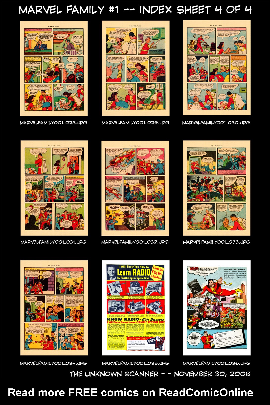 Read online The Marvel Family comic -  Issue #1 - 40