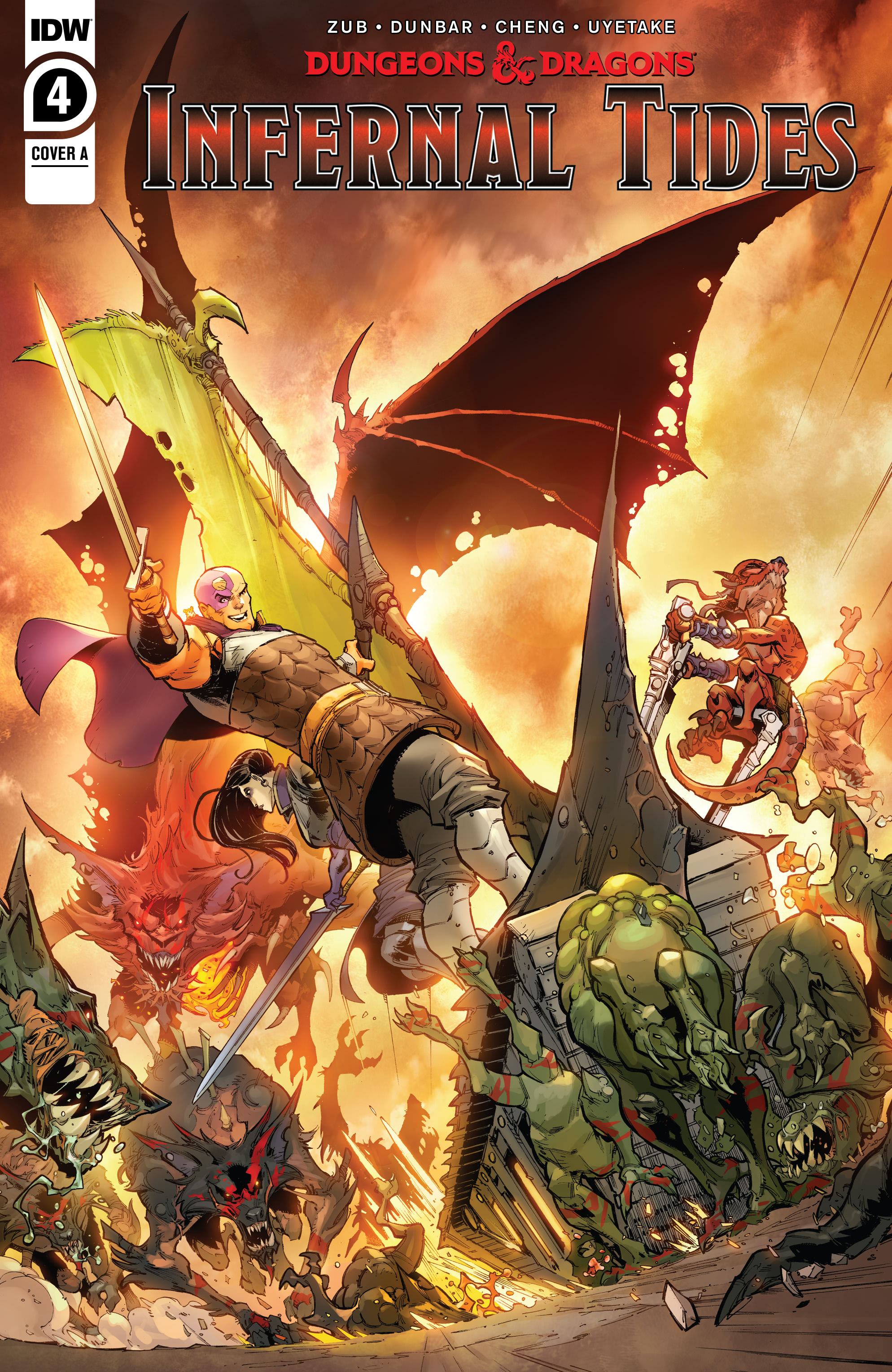 Read online Dungeons & Dragons: Infernal Tides comic -  Issue #4 - 1
