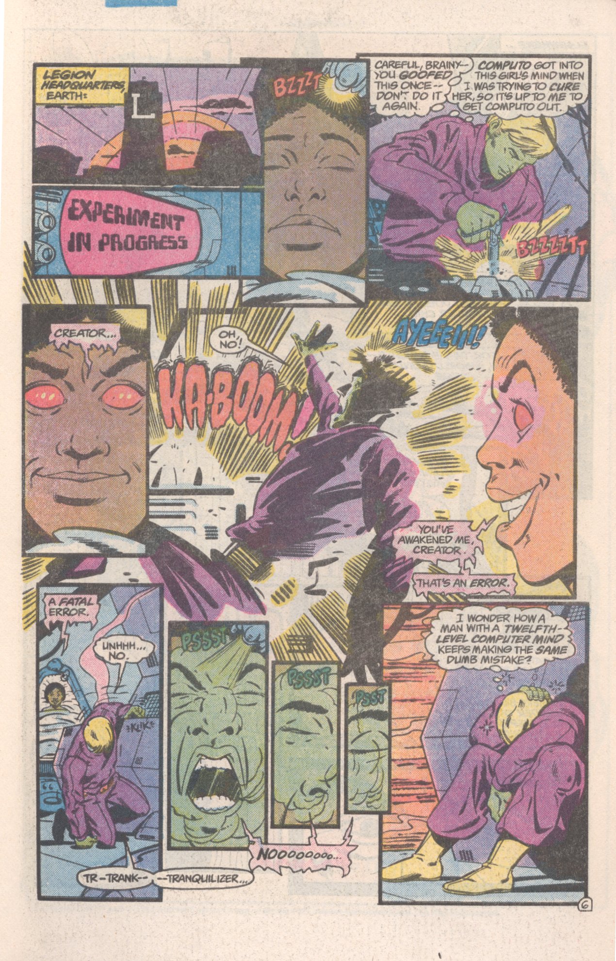 Legion of Super-Heroes (1980) 309 Page 6