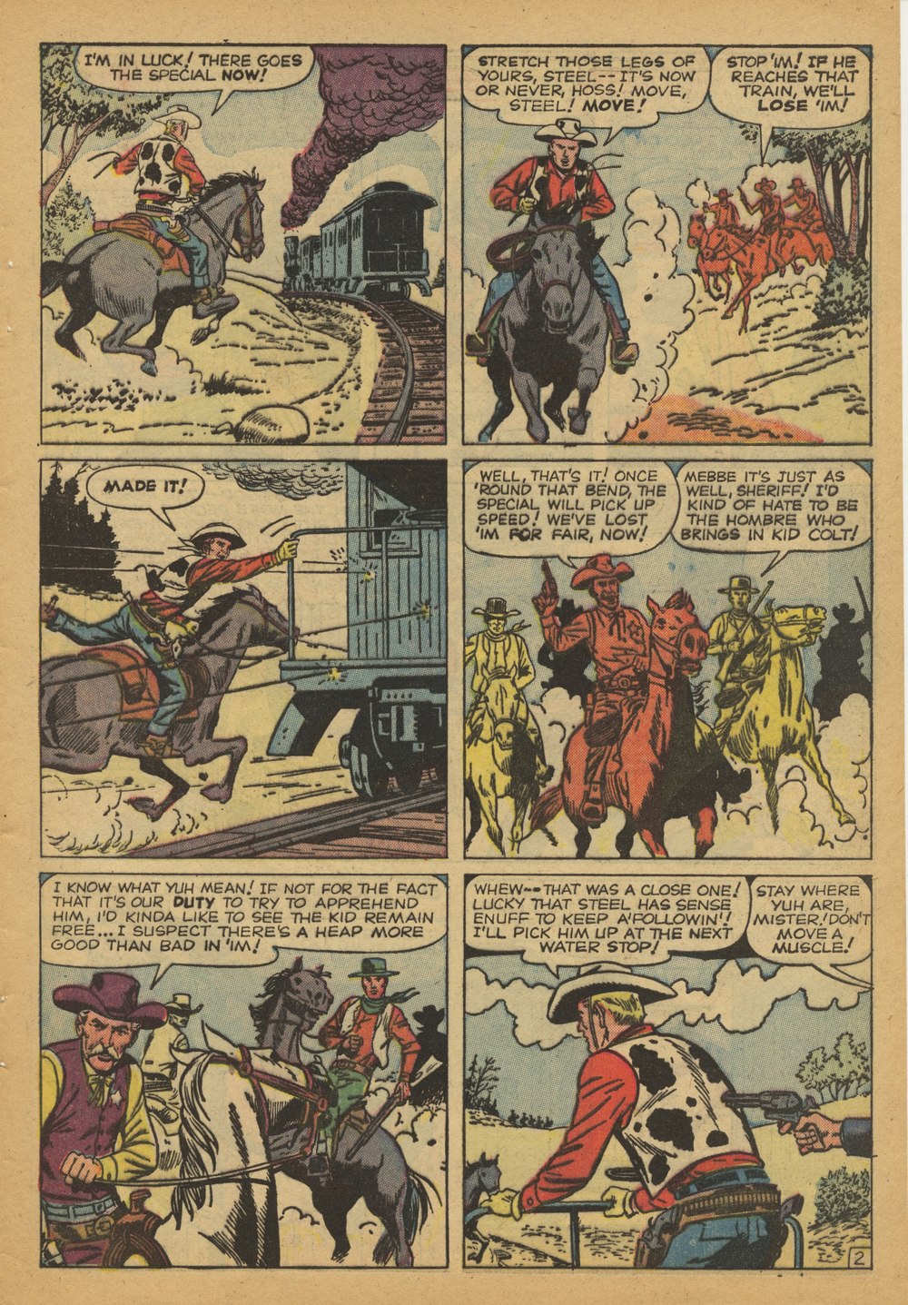 Read online Kid Colt Outlaw comic -  Issue #92 - 29