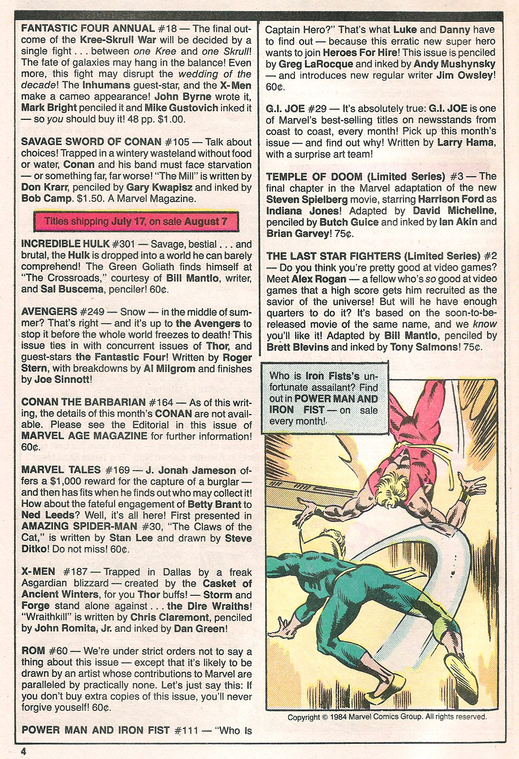 Read online Marvel Age comic -  Issue #17 - 6